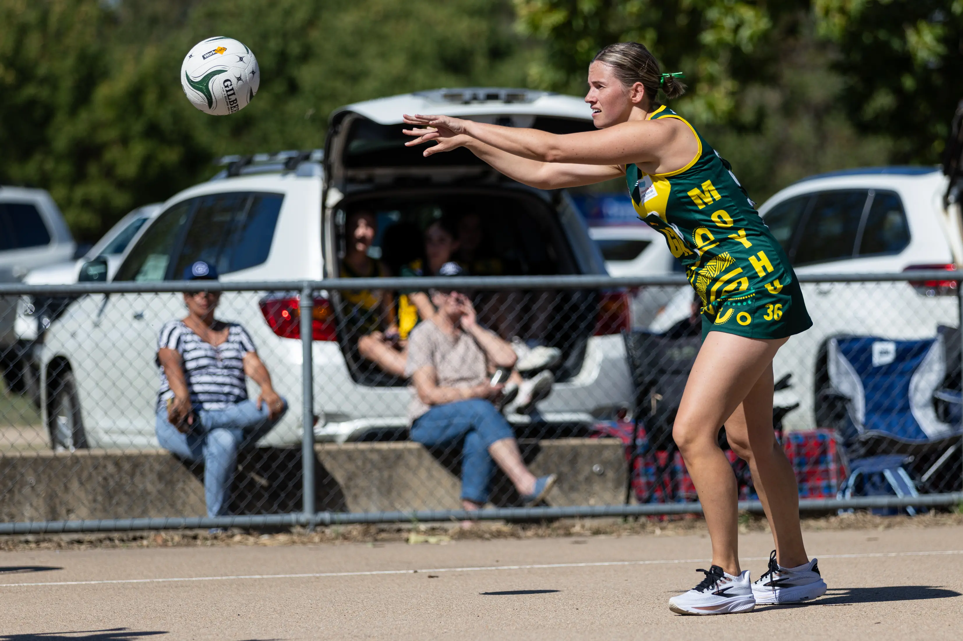 <p>CONFIDENCE BUILDING: Georgia Allen and the Hoppers will hope to carry the momentum from their recent win into this weekend\\'s showdown with Tarrawingee. PHOTO: Marc Bonger</p>\\n