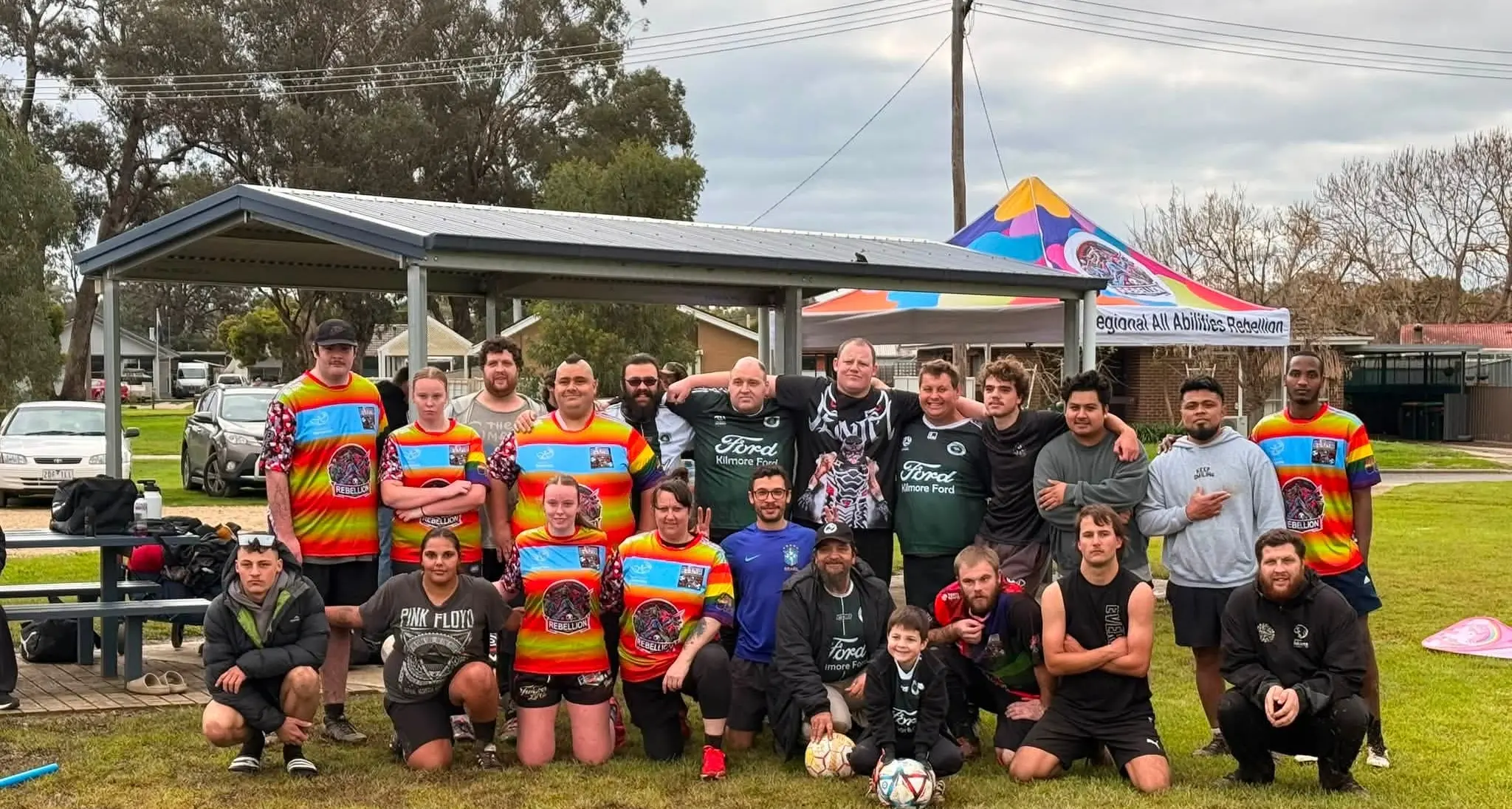 Wangaratta Rebellion triumphs in all-abilities social match