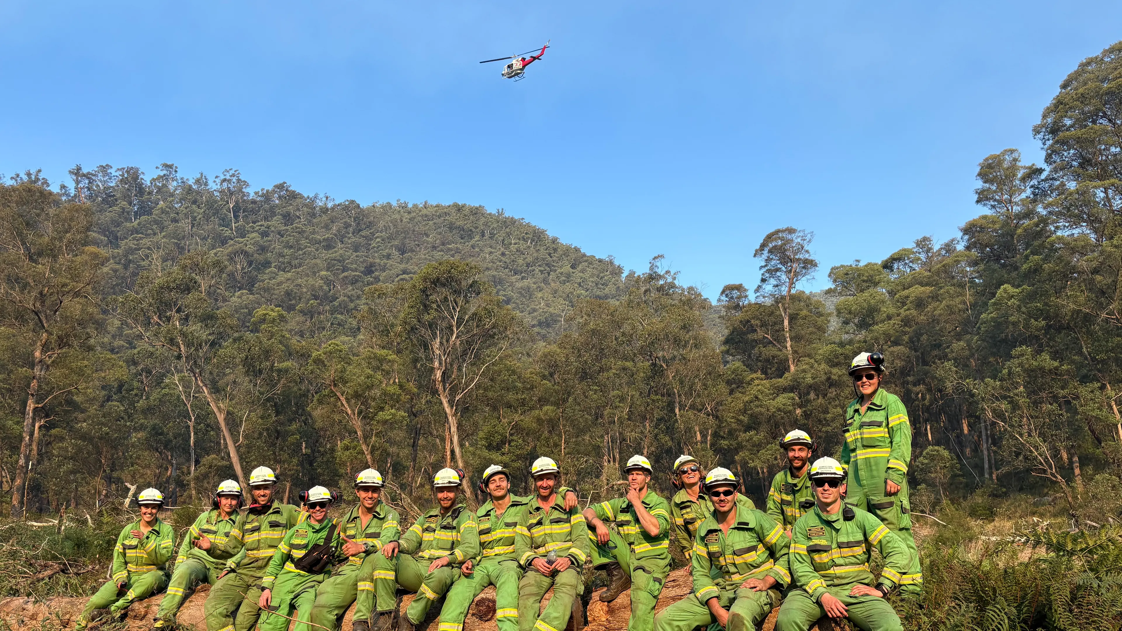 A summer of firsts for Ovens firefighter