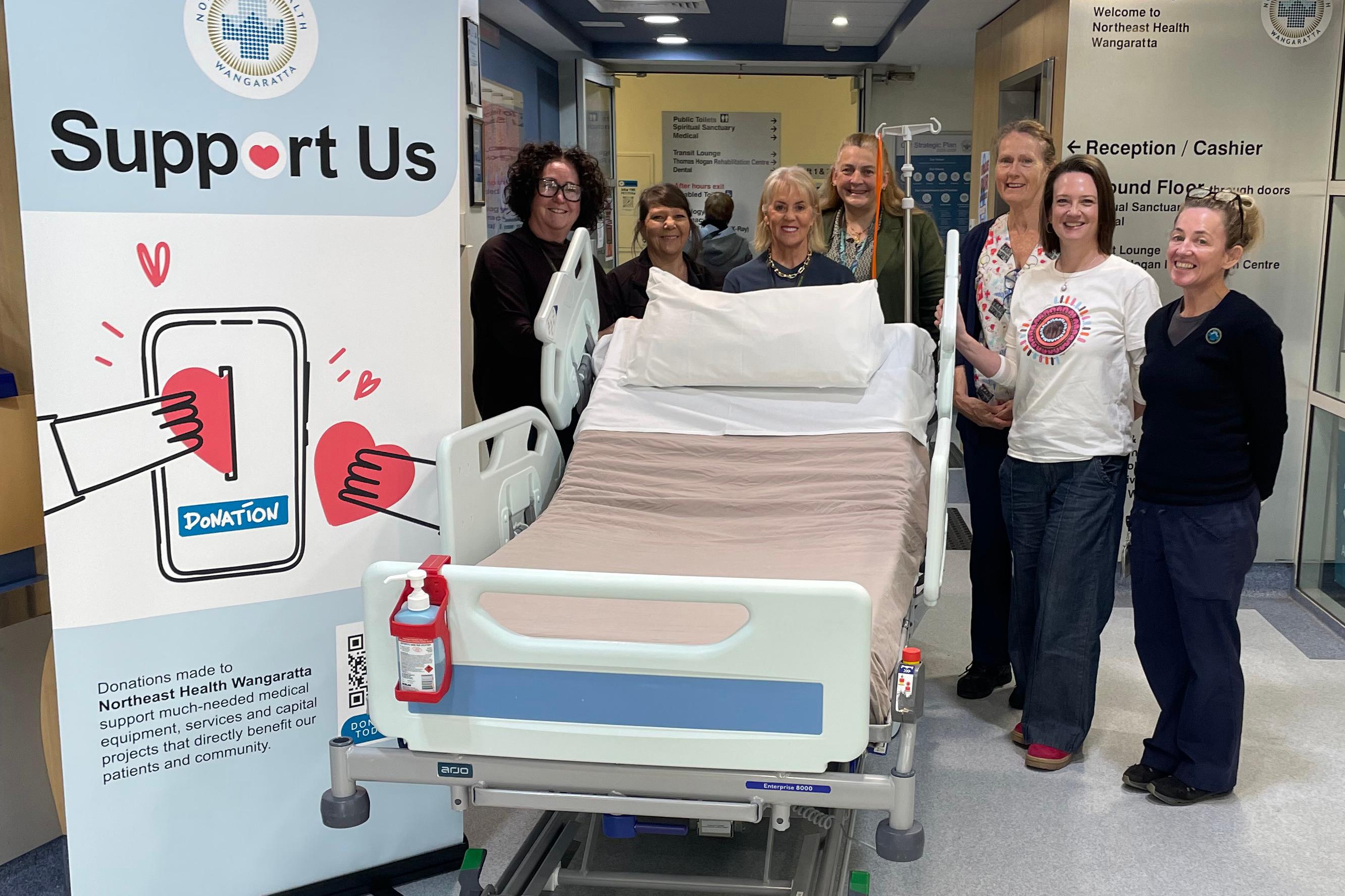 Community generosity helps NHW exceed patient beds appeal target