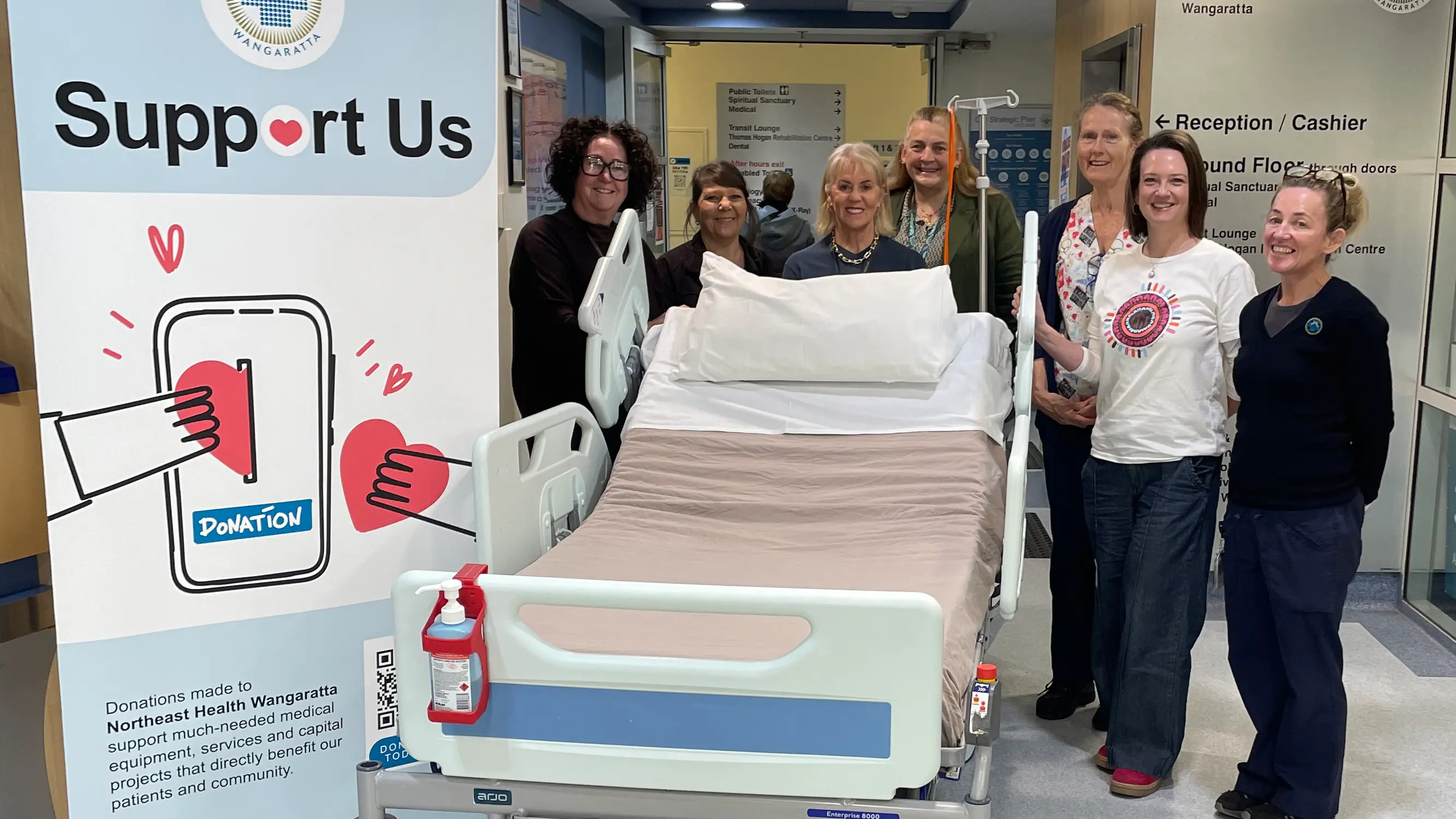 Community generosity helps NHW exceed patient beds appeal target