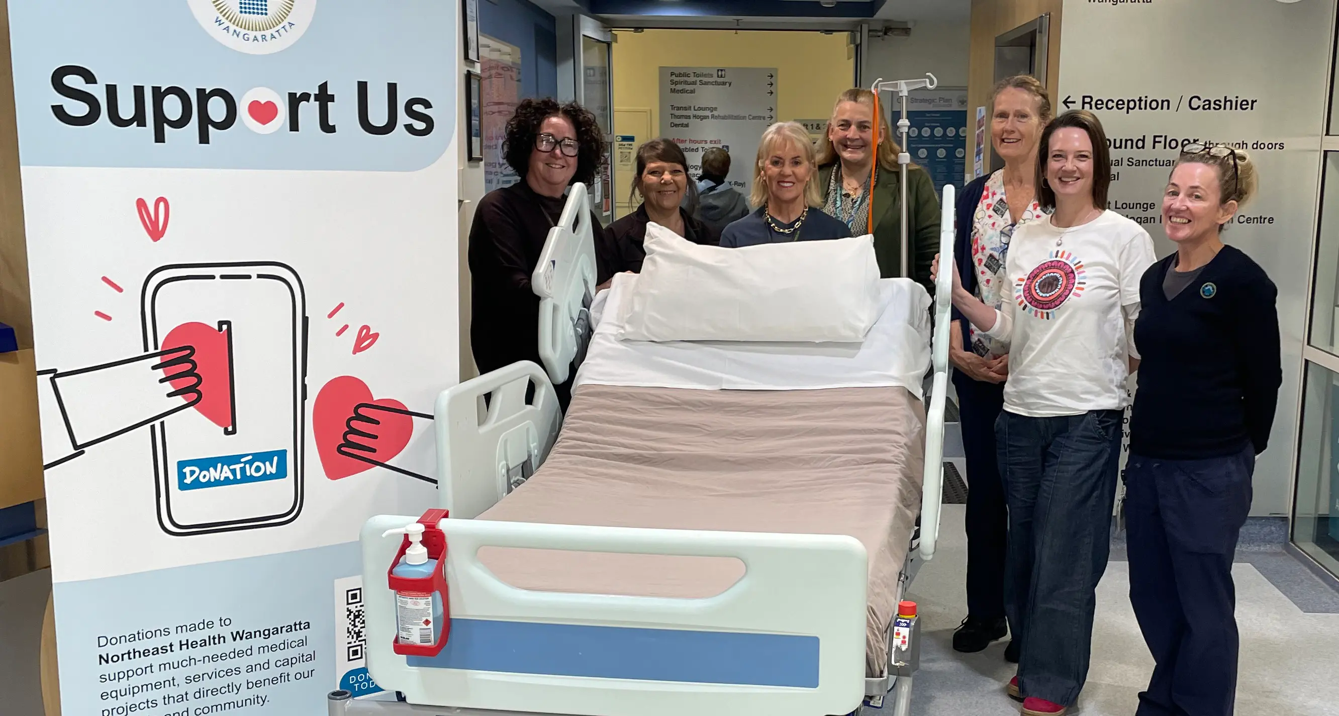 Community generosity helps NHW exceed patient beds appeal target