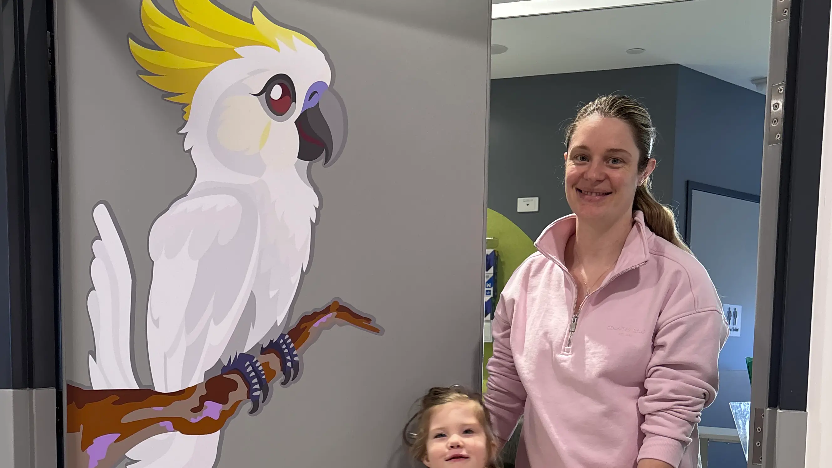 Native animals bring comfort to young patients at NHW