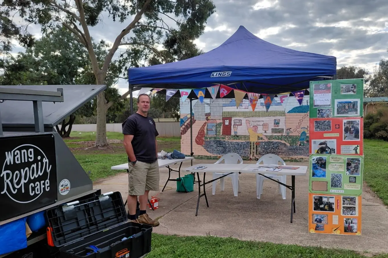 <p>INTERGENERATIONAL SKILL: Wangaratta Repair Cafe volunteers like Ross Johnston (pictured) hope the $2000 People of Post grant they received will propel their endeavour to teach kids how to fix common household items.</p>\\n