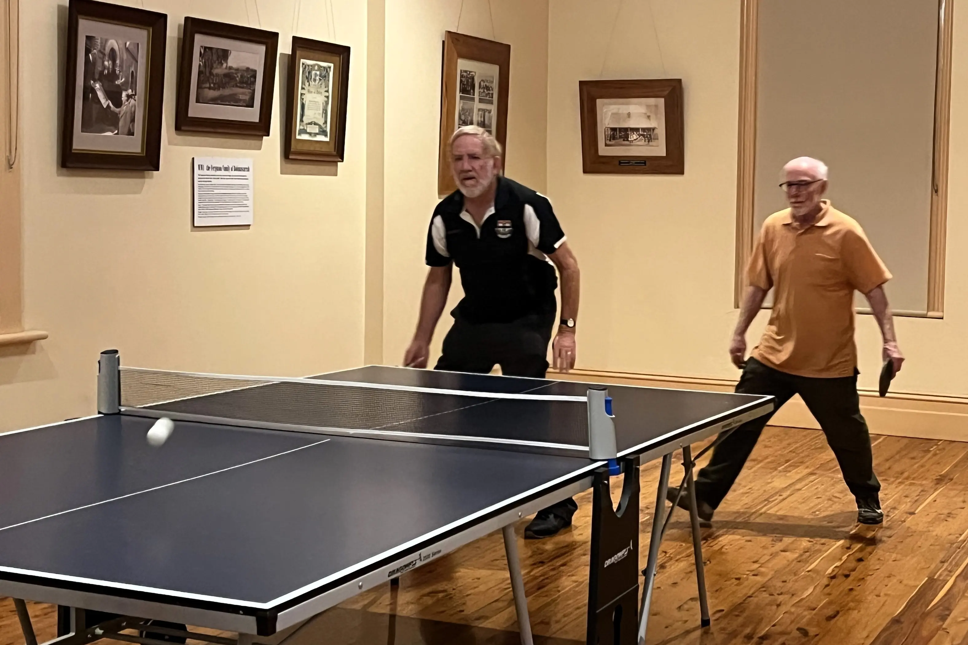 <p>POWERHOUSE PAIR: Richard Morgan teams up with David Harris.</p>\\n