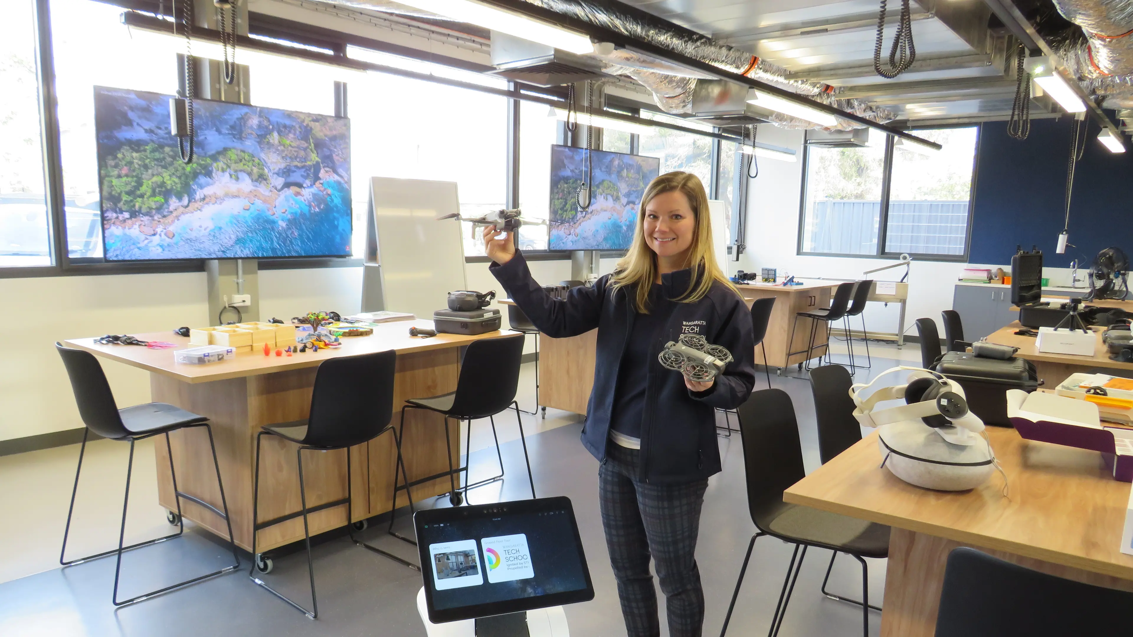 Hands-on tech