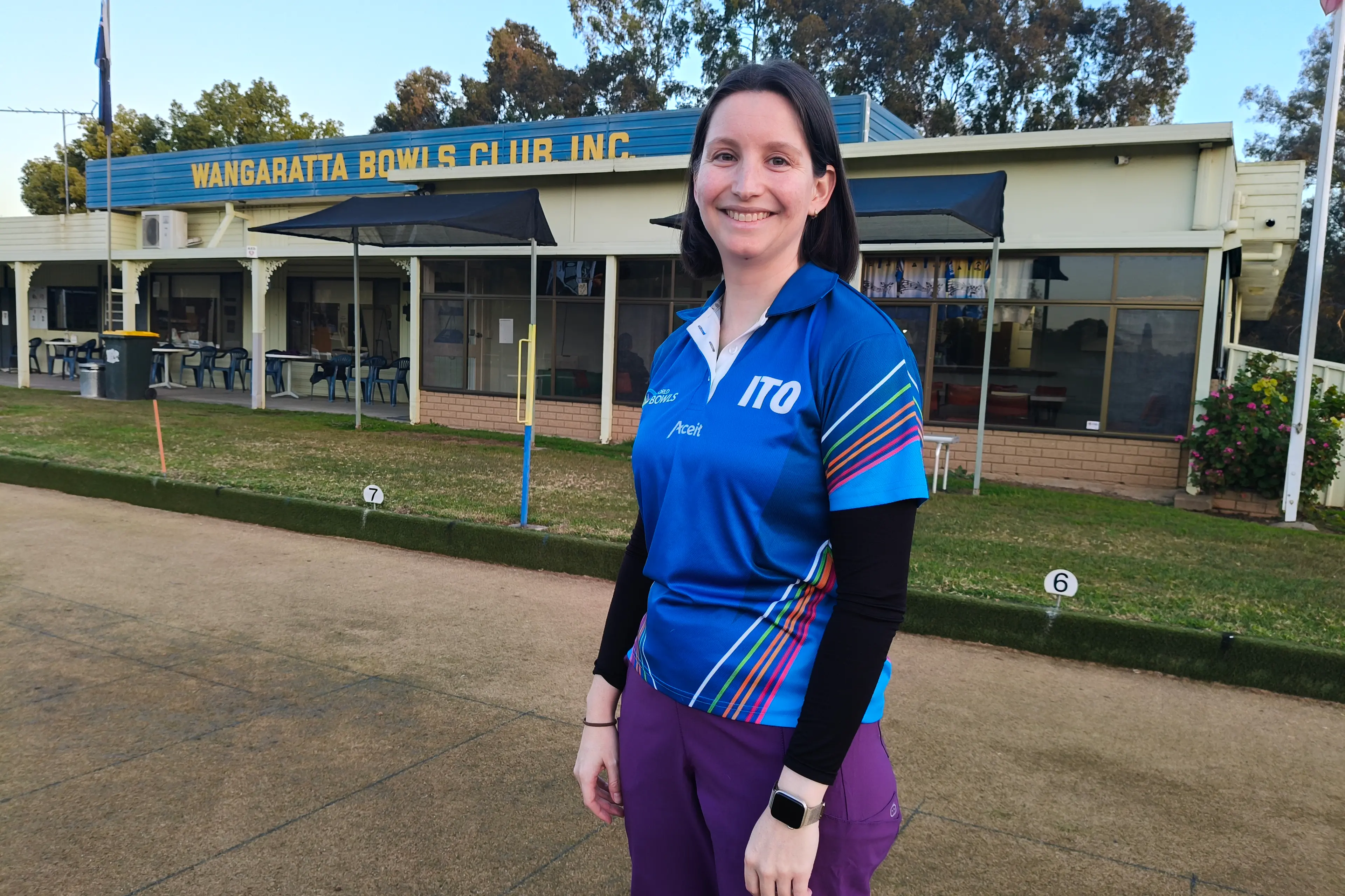<p>GLASGOW BOUND: Rhoanna \\'Rho\\' Smith has been selected to officiate at the lawn bowls competition at the Glasgow Commonwealth Games which commence next week. PHOTO: Shane Douthie</p>\\n