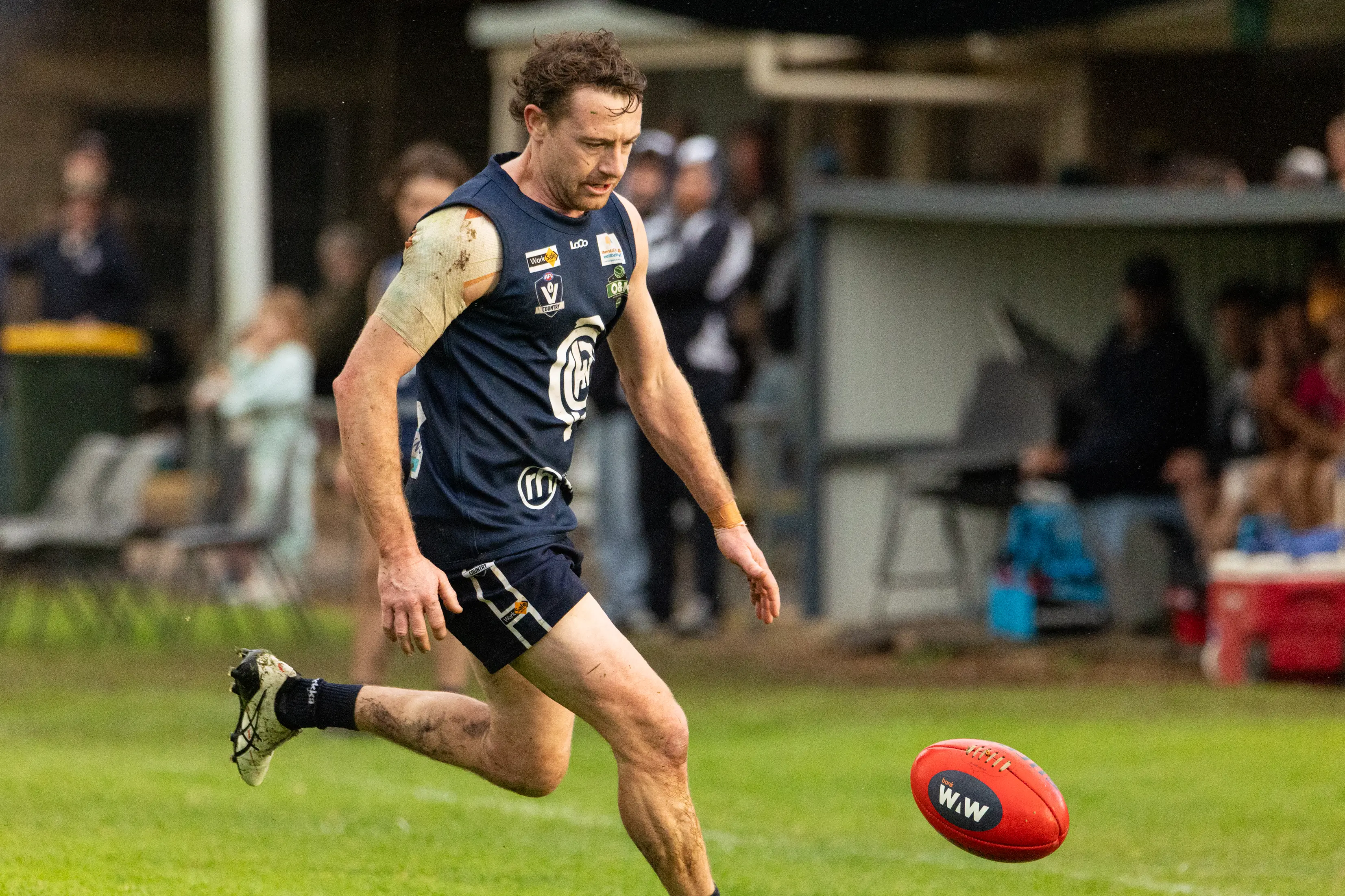 <p>A MUST-WIN MATCH: Chris O\\'Connor and the Blues host Bonnie Doon to keep their finals hopes burning. PHOTO: Marc Bongers</p>\\n