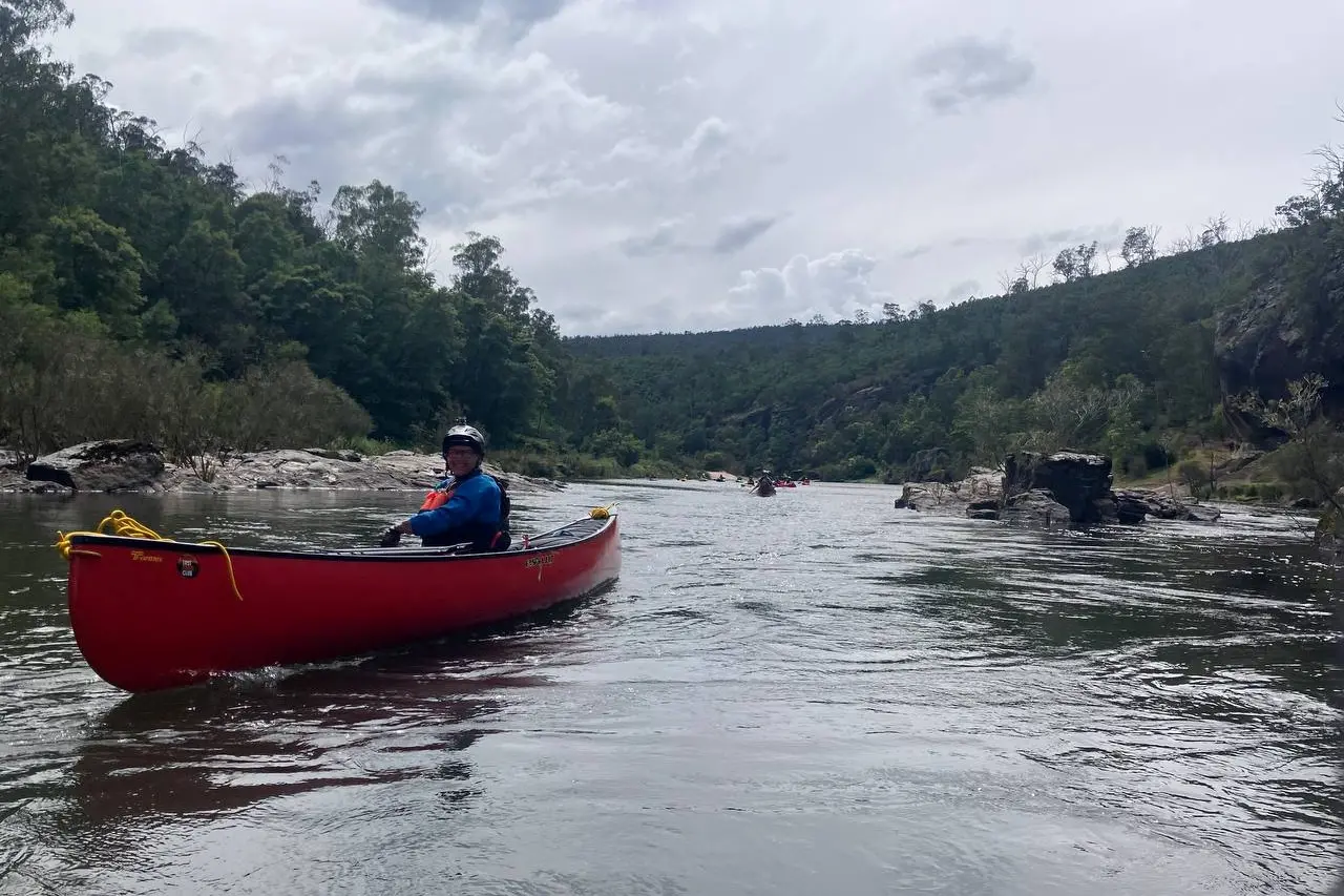 <p>COMMUNITY EVENT: The community invited to join paddling enthusiasts like Andrew Geekie, pictured in his canoe on the Snowy River, at the North East Canoe Club\\'s first Friends of the Upper King River environmental participation weekend on Saturday 5 and Sunday 6 September.</p>\\n