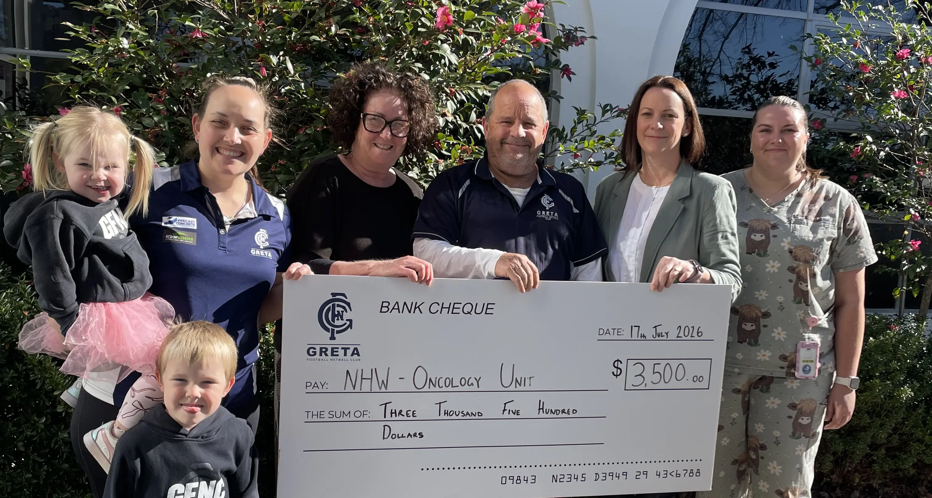 Greta dinner supports oncology unit