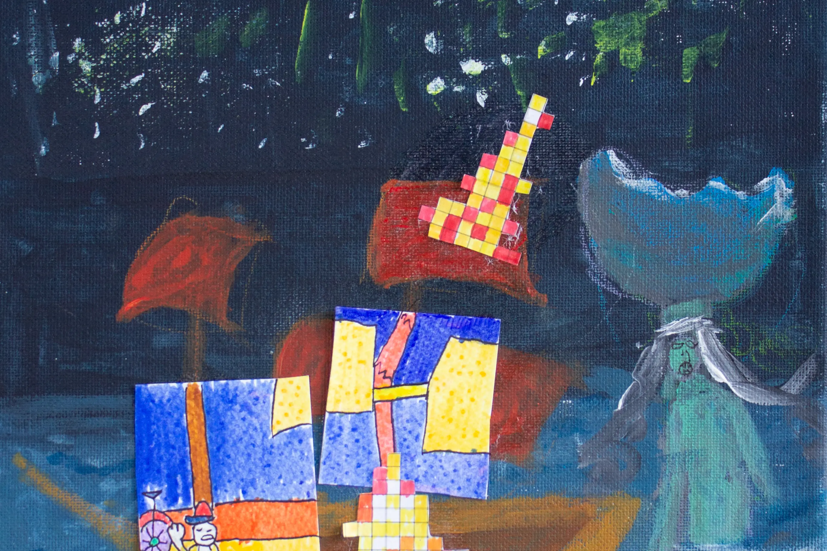 <p>MUCH TO SEE: Award winning works like Ryan Healy\\'s \\'The vast scarred ocean 2025\\' which won the UNBOUND Emerging Artist Award last year will be on display. </p>\\n