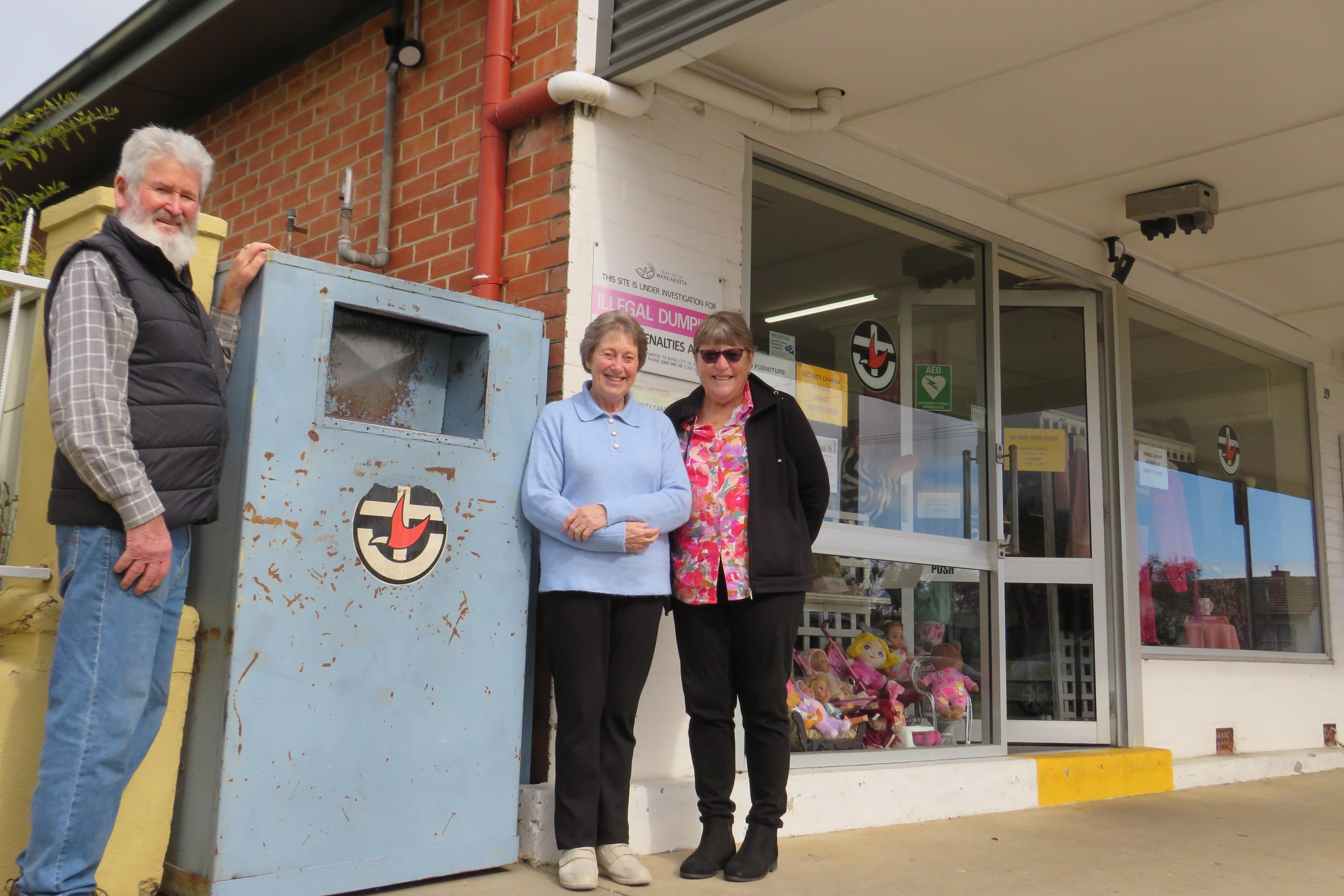 Help our op shops by donating during opening hours