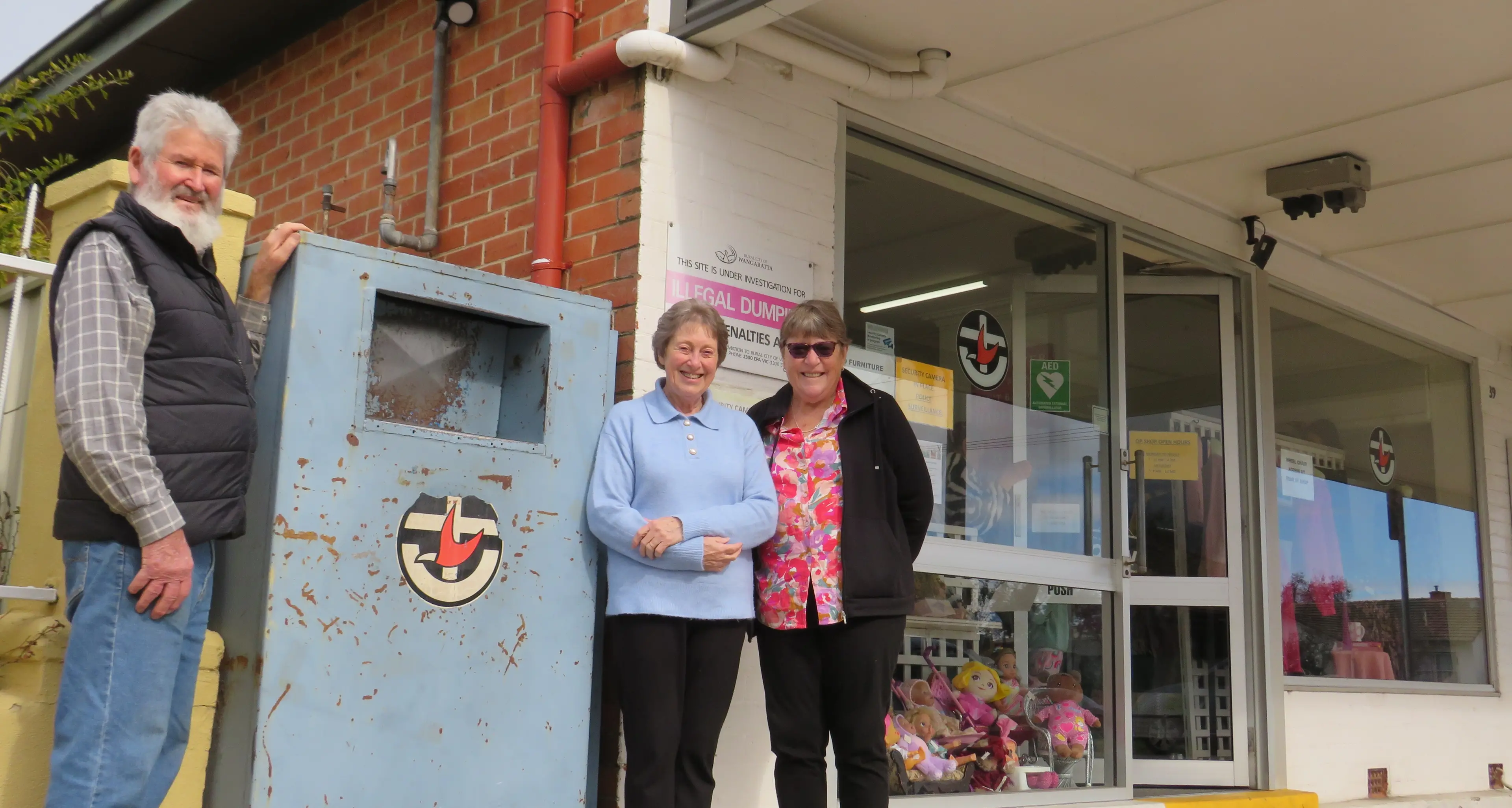 Help our op shops by donating during opening hours