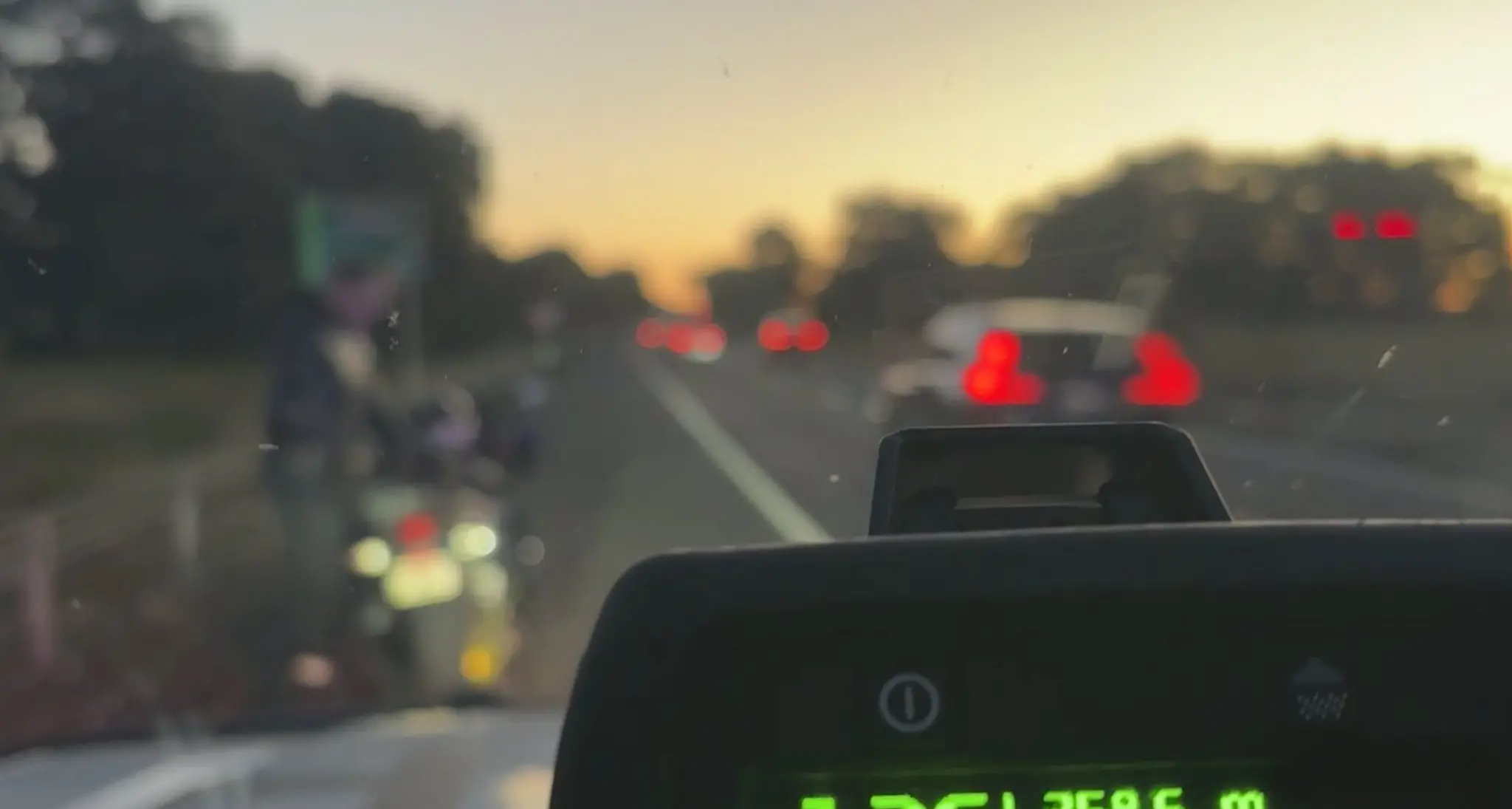 Motorcyclist has licence suspended for speeding near Winton