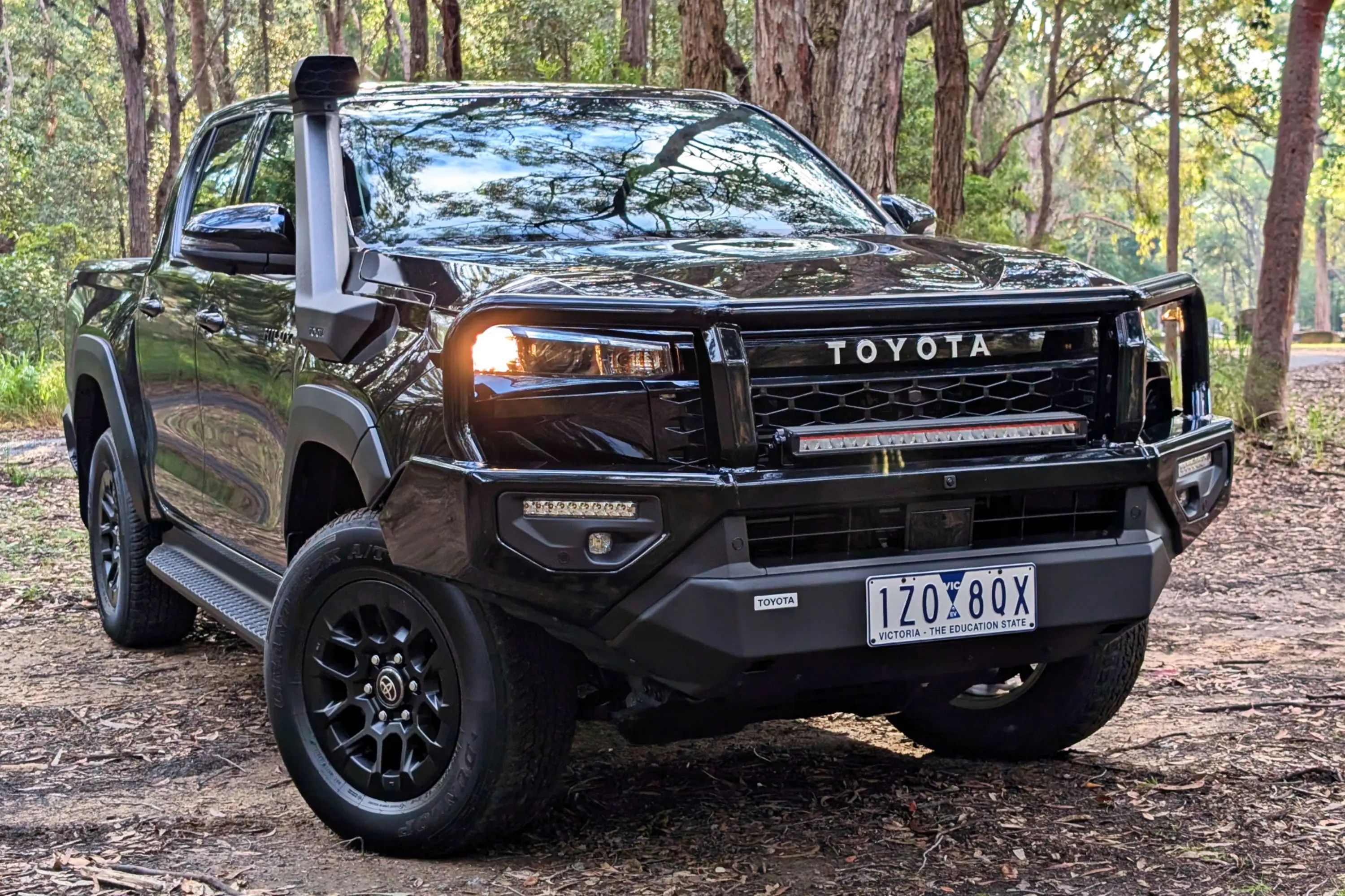 Toyota Hilux SR... no longer low rent