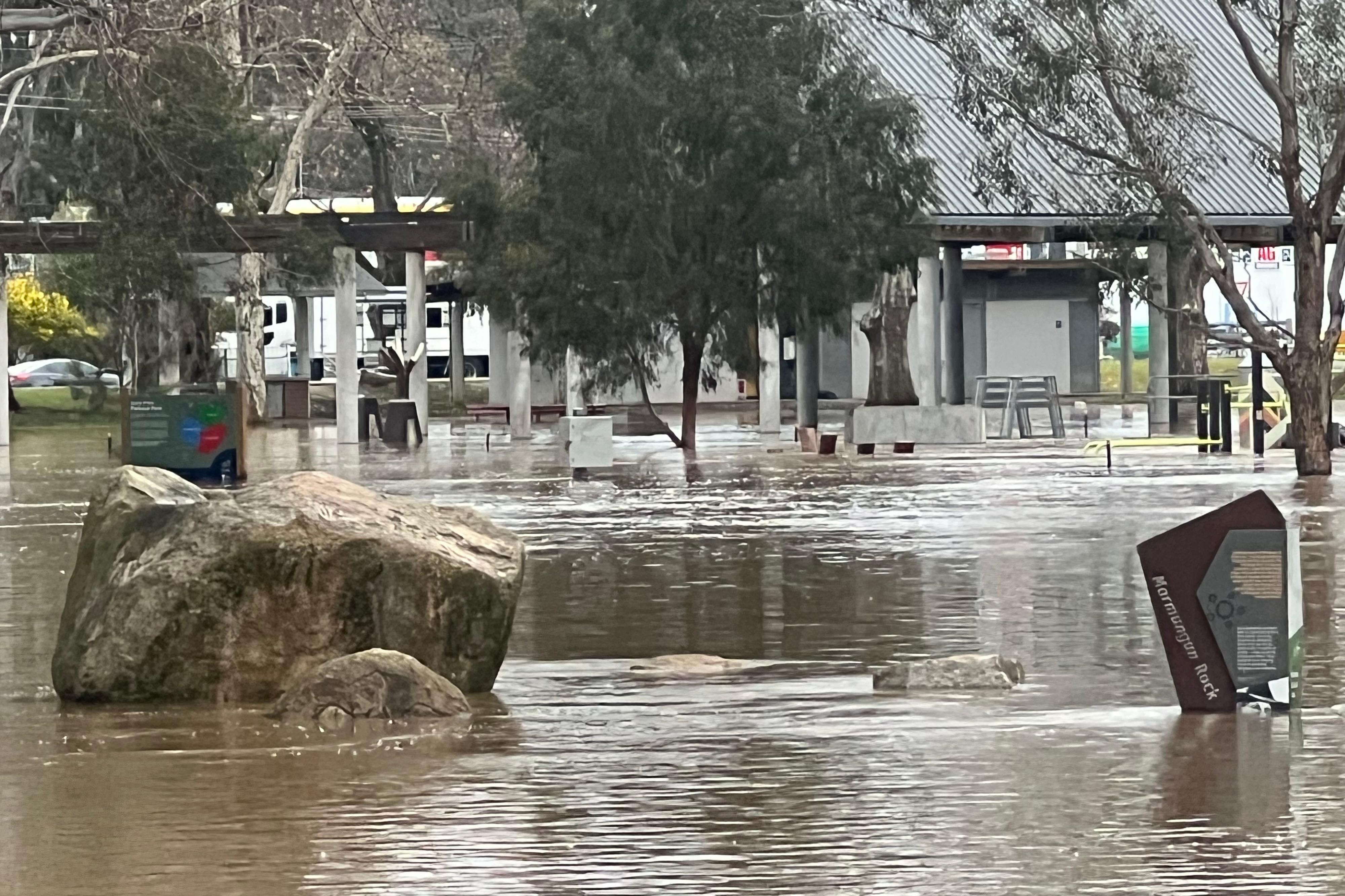 Record August rainfalls in North East Victoria