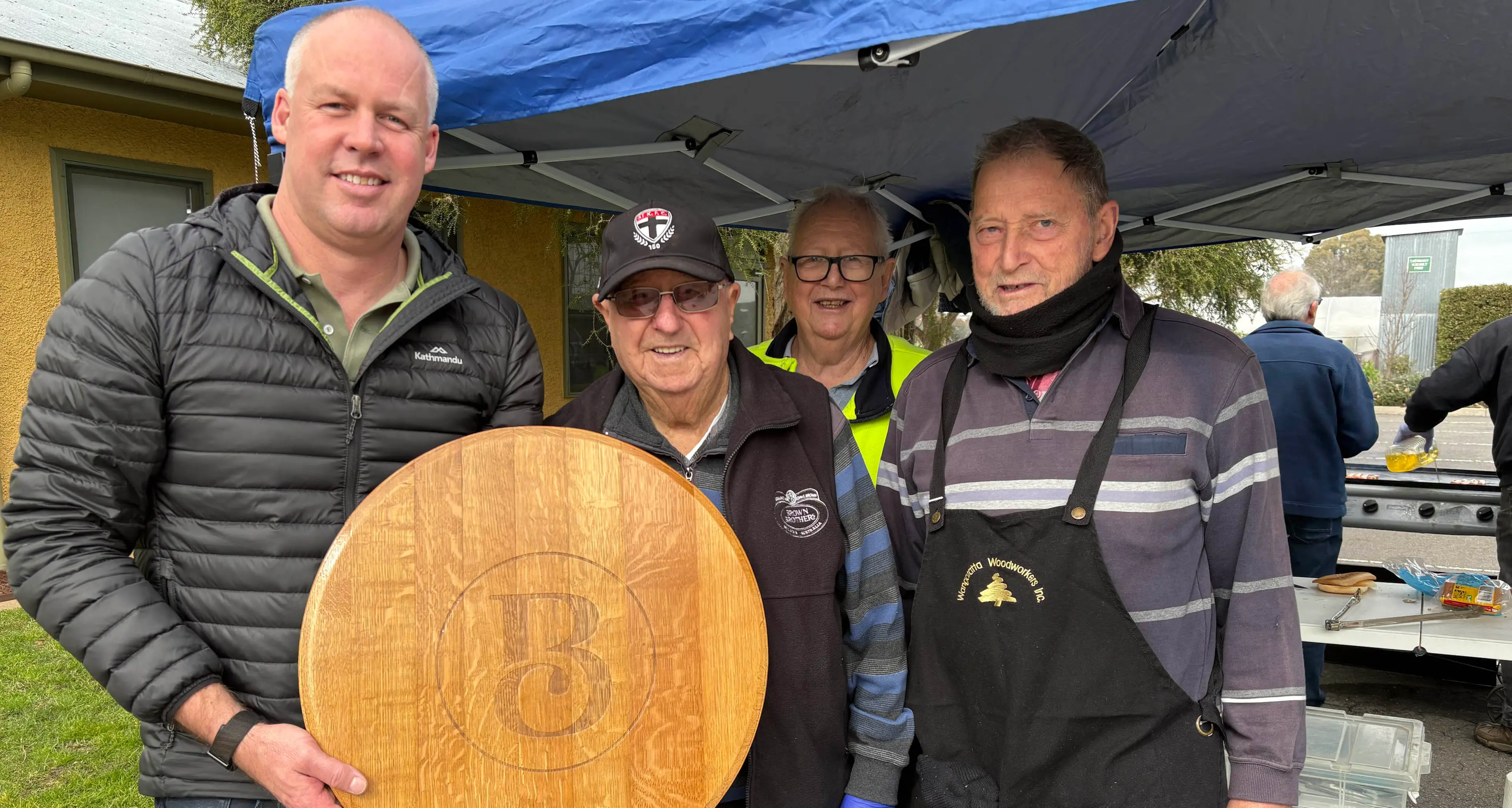 Winery, woodworkers teamed up for Jeans for Genes Day