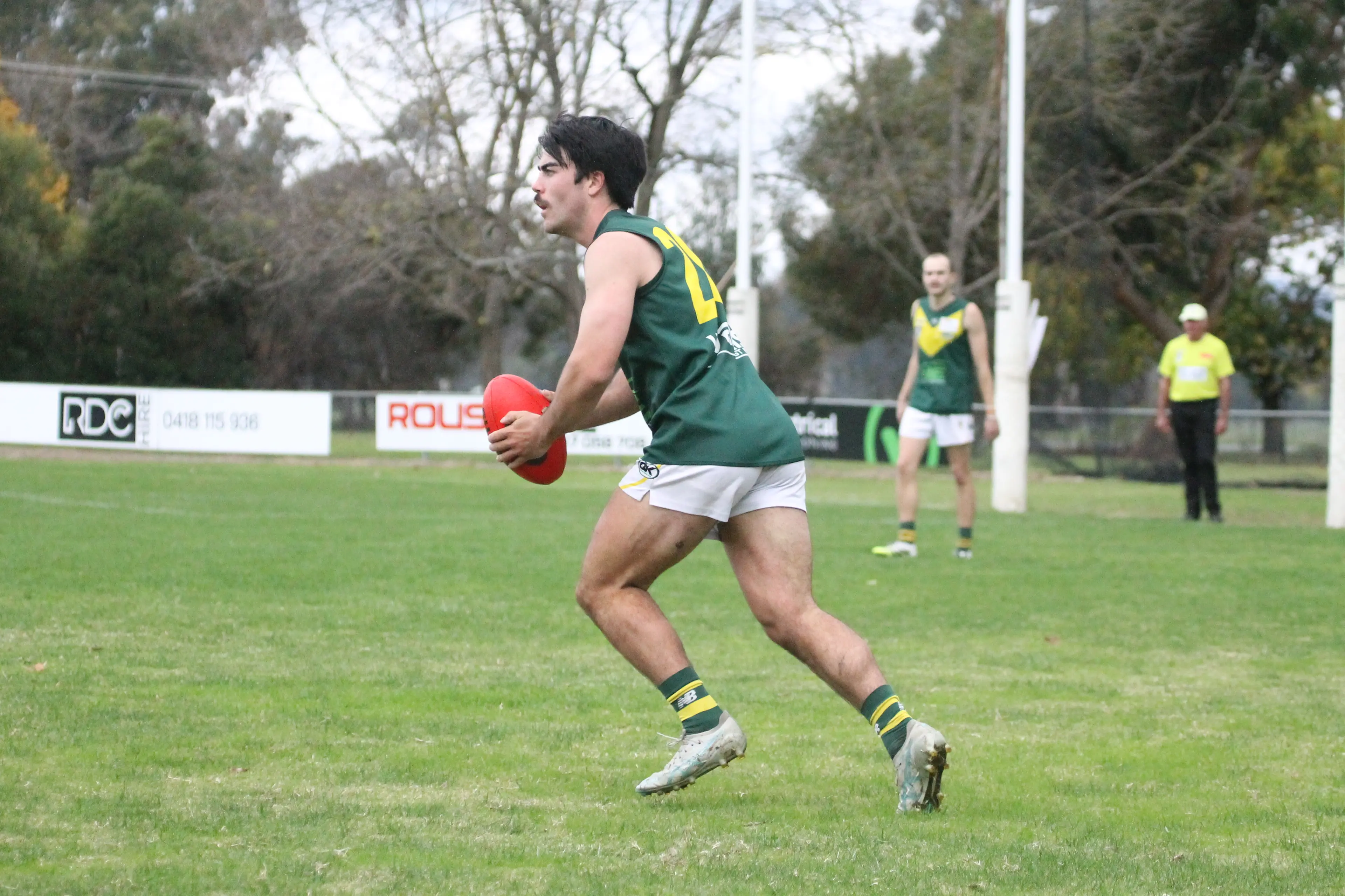 <p>THE PERFECT OPPORTUNITY: Charlie Gibson and the Hoppers are one win away from the double chance in finals. PHOTO: Nathan de Vries</p>\\n