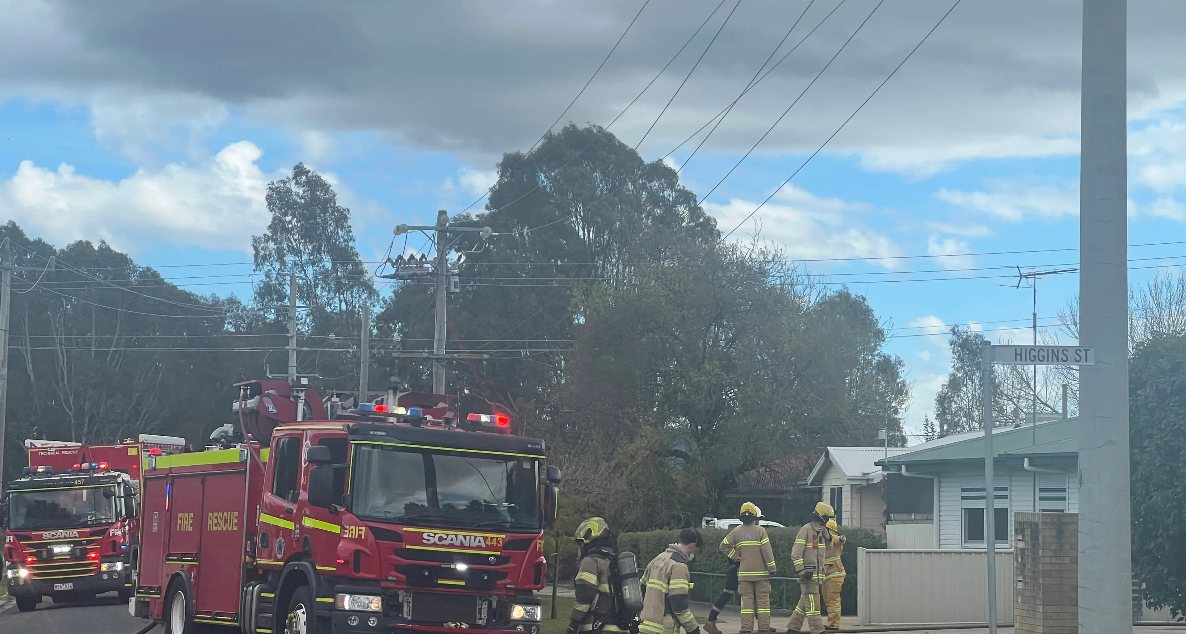 Mother, toddlers flee unit fire in Burke Street