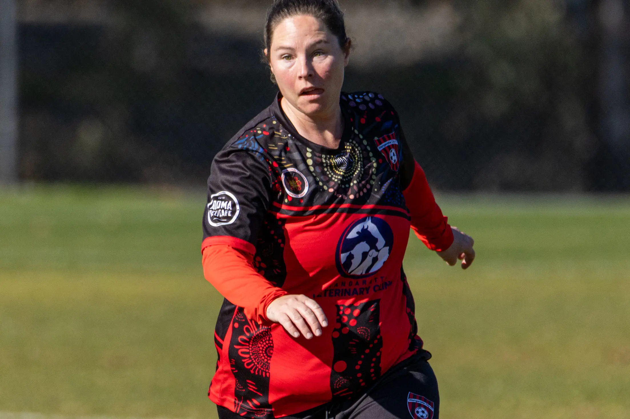 <p>MATCH WINNER: Kat Carmody slotted a penalty late in the match to give the Lady Devils a 1-0 win over Cobram. PHOTO: Marc Bongers</p>\\n