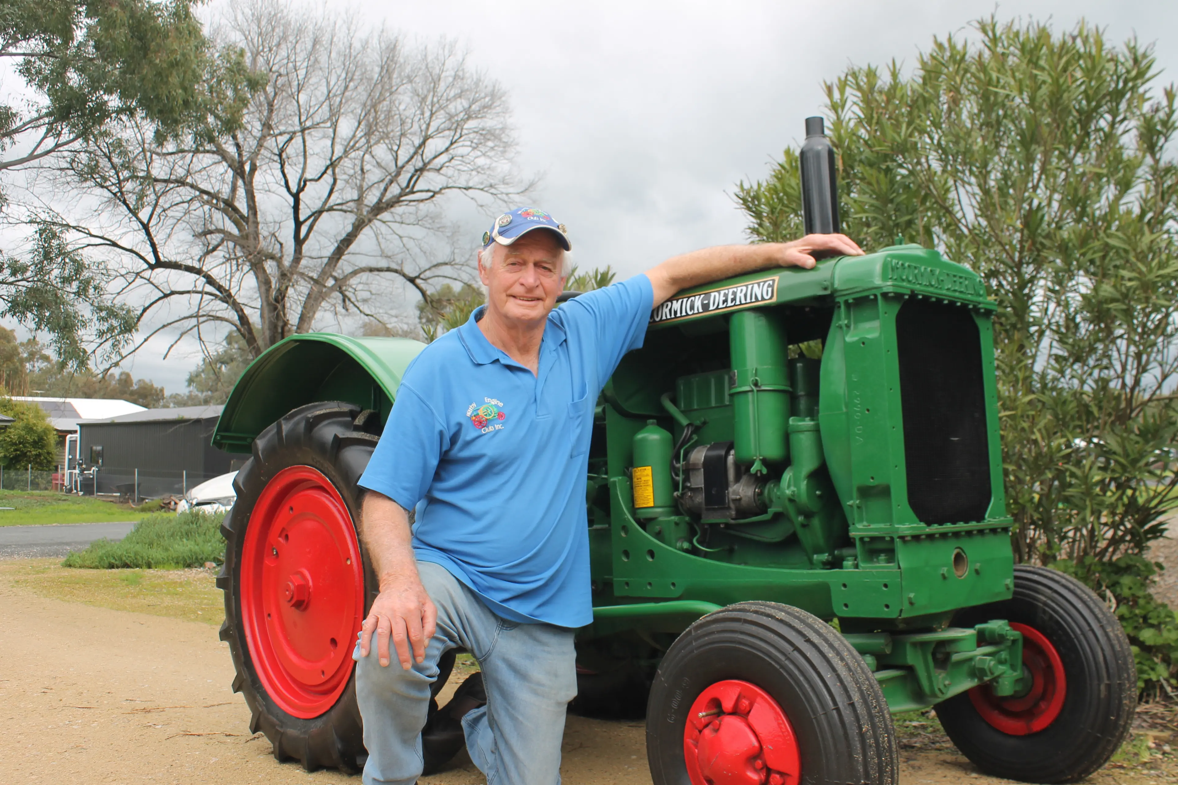 <p>STRIKING: Avid club member and former club president of 15 years, Rob Brown, said the club hopes to draw in more young people to breathe life into these extraordinary historical engines. PHOTOS: Grace Fredsberg</p>\\n