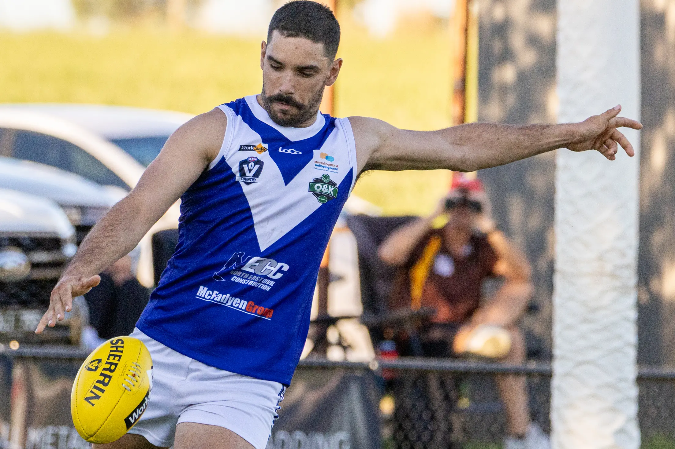 <p>SELECTION CALL: The Mountain Men will be hoping Michael Elliott is available for selection for their qualifying final after a concussion in round 18. PHOTO: Marc Bongers</p>\\n