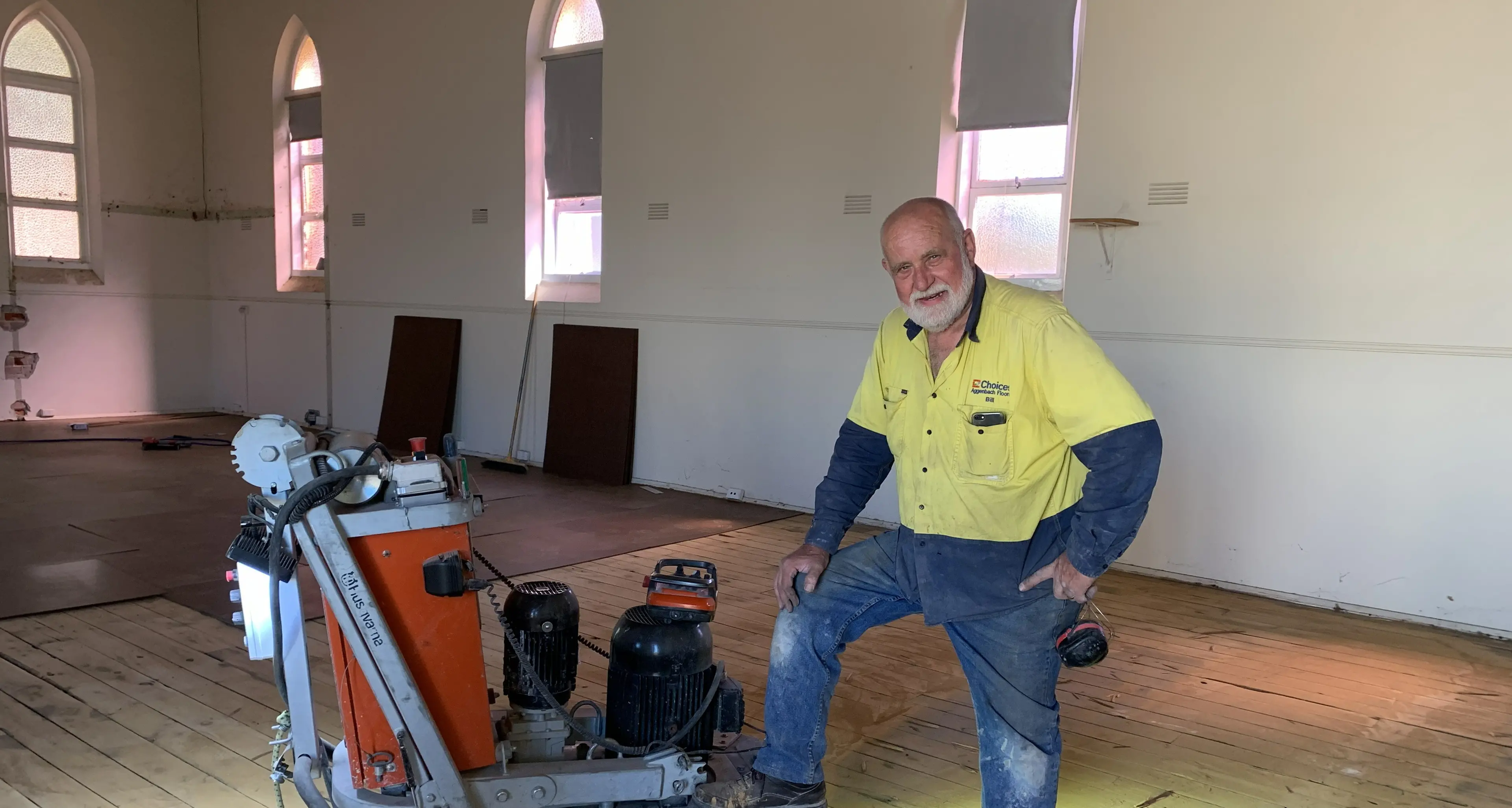 Steadfast supporter had an impact on his community