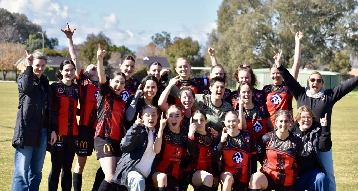 League champions: Wangaratta City FC claim div two women title glory with 6-0 belting