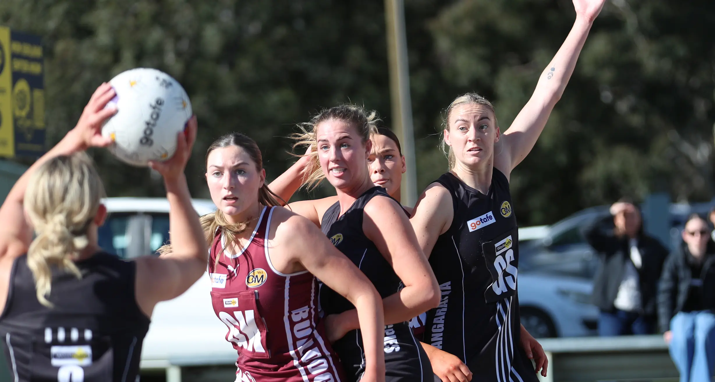 Hawks and Magpies finish on a netball high