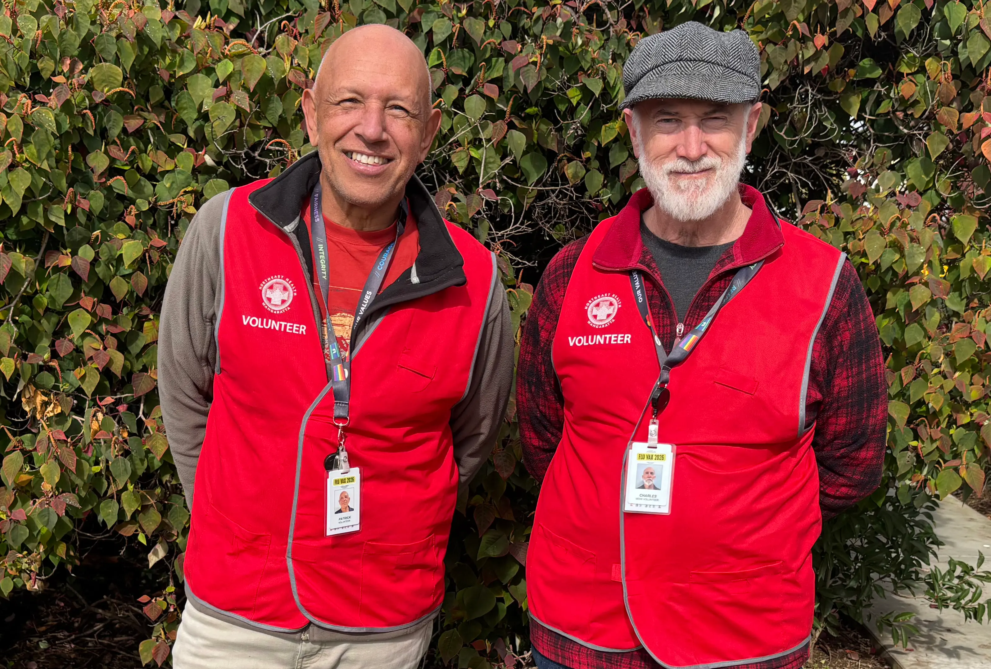 Volunteers delivering 200 meals a week