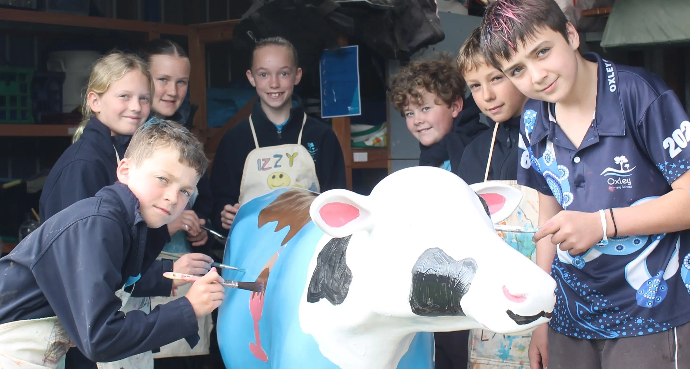 A stroke of paint the key to studying dairy