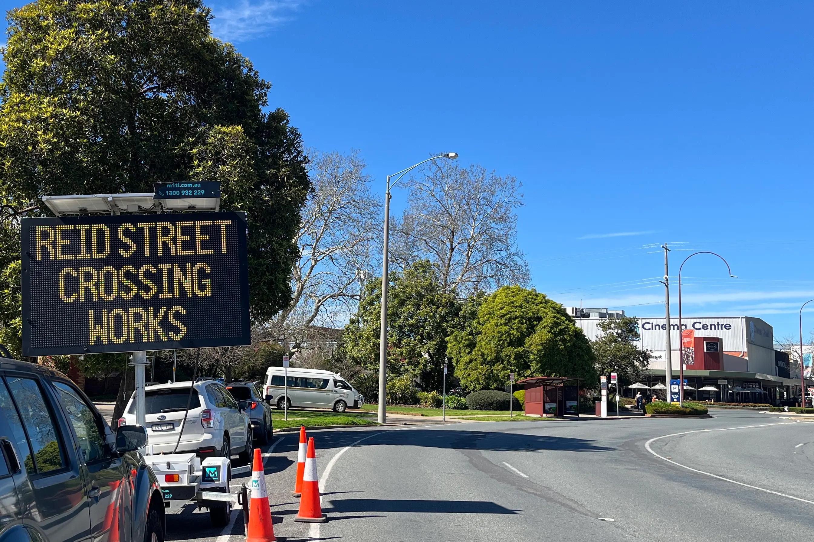 <p>ROADWORKS AHEAD: Two of Wangaratta CBD\\'s busiest streets, Ovens and Reid streets, will undergo pedestrian safety upgrades from Monday 31 August. PHOTO: Grace Fredsberg</p>\\n