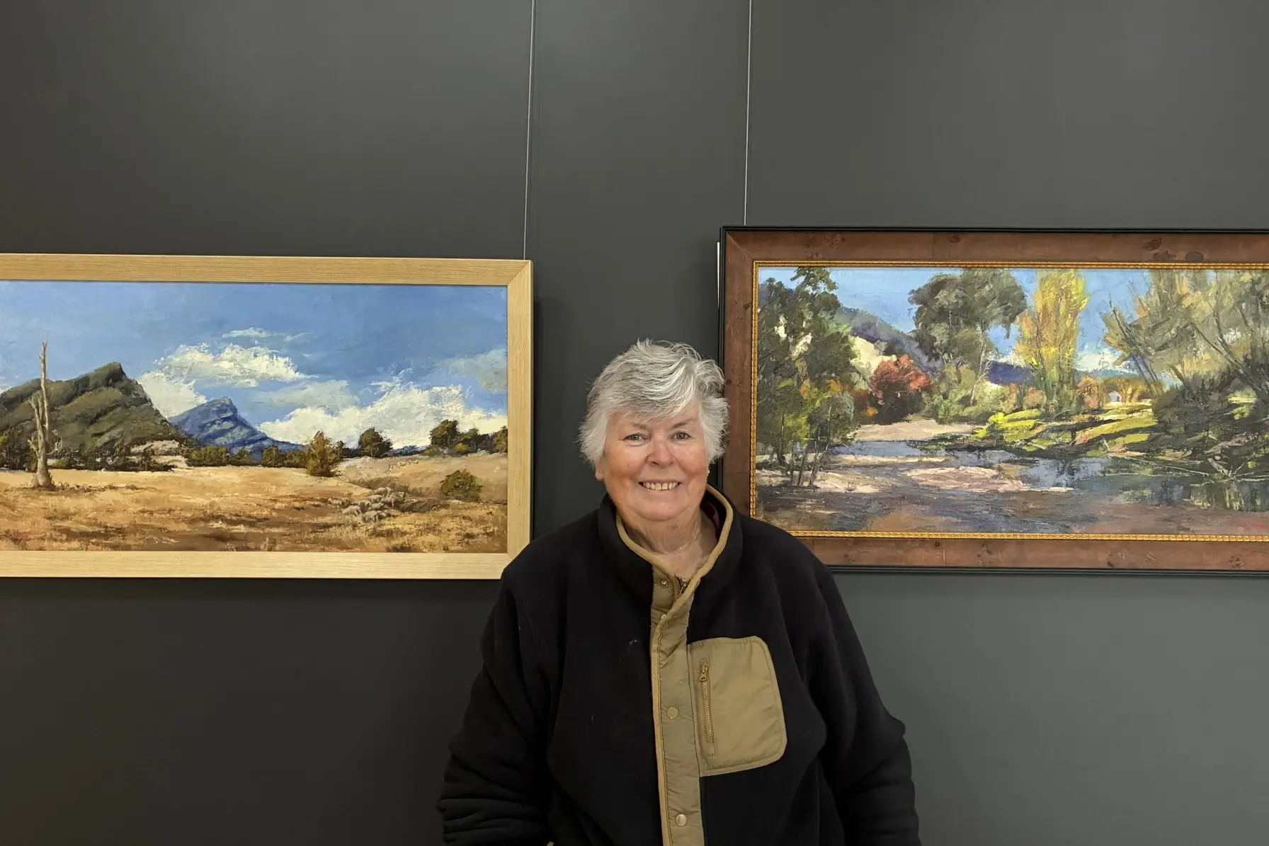 <p>IMMERSED: Intricate landscapes and views from the North East feature heavily in Mary Ellis\\' exhibition \\'Whispers of the Land\\', on display until Monday 31 August as the Art Gallery On Ovens. PHOTO: Jordan Duursma </p>\\n