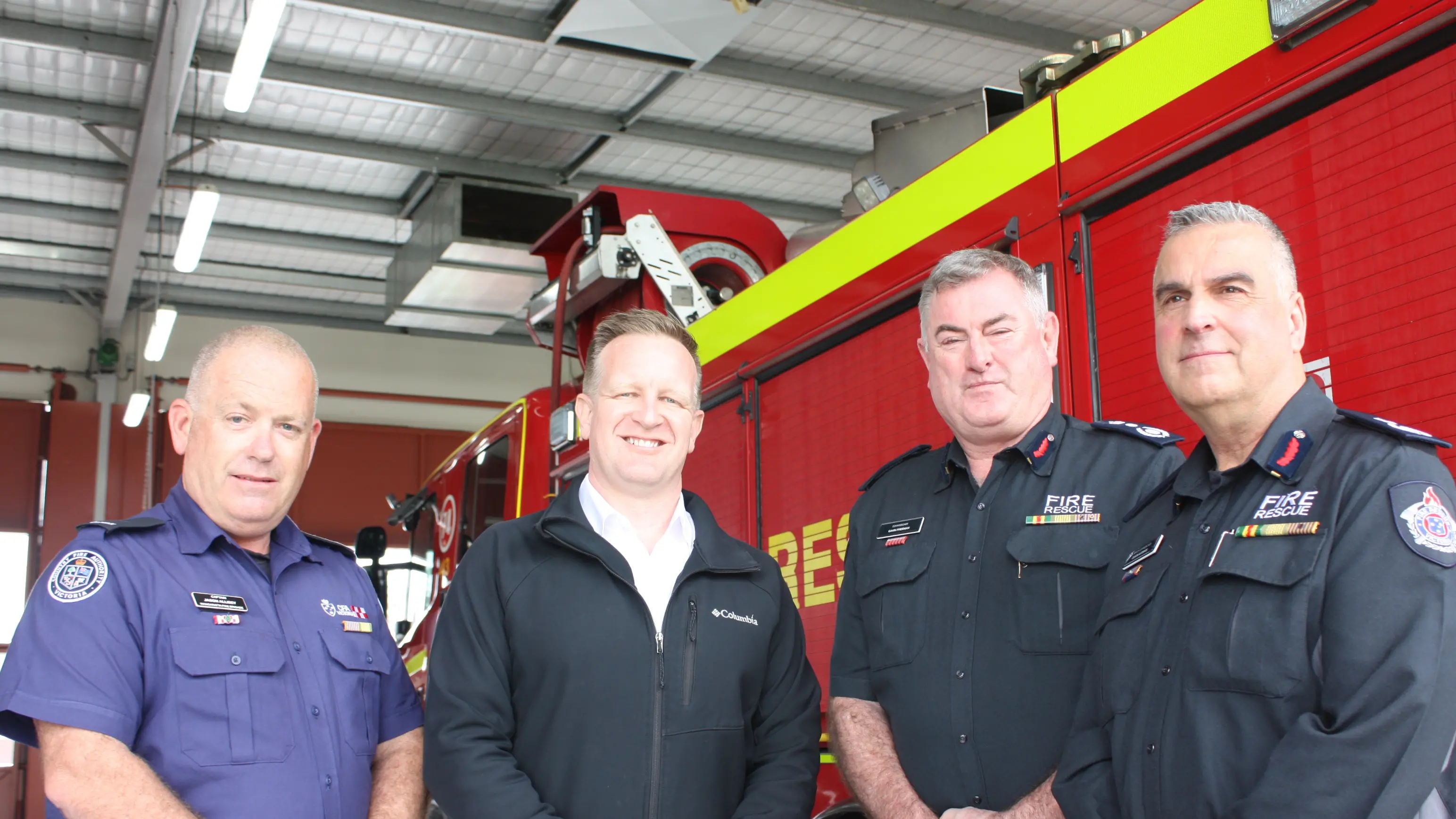 Local firefighters pitch priority wishlist