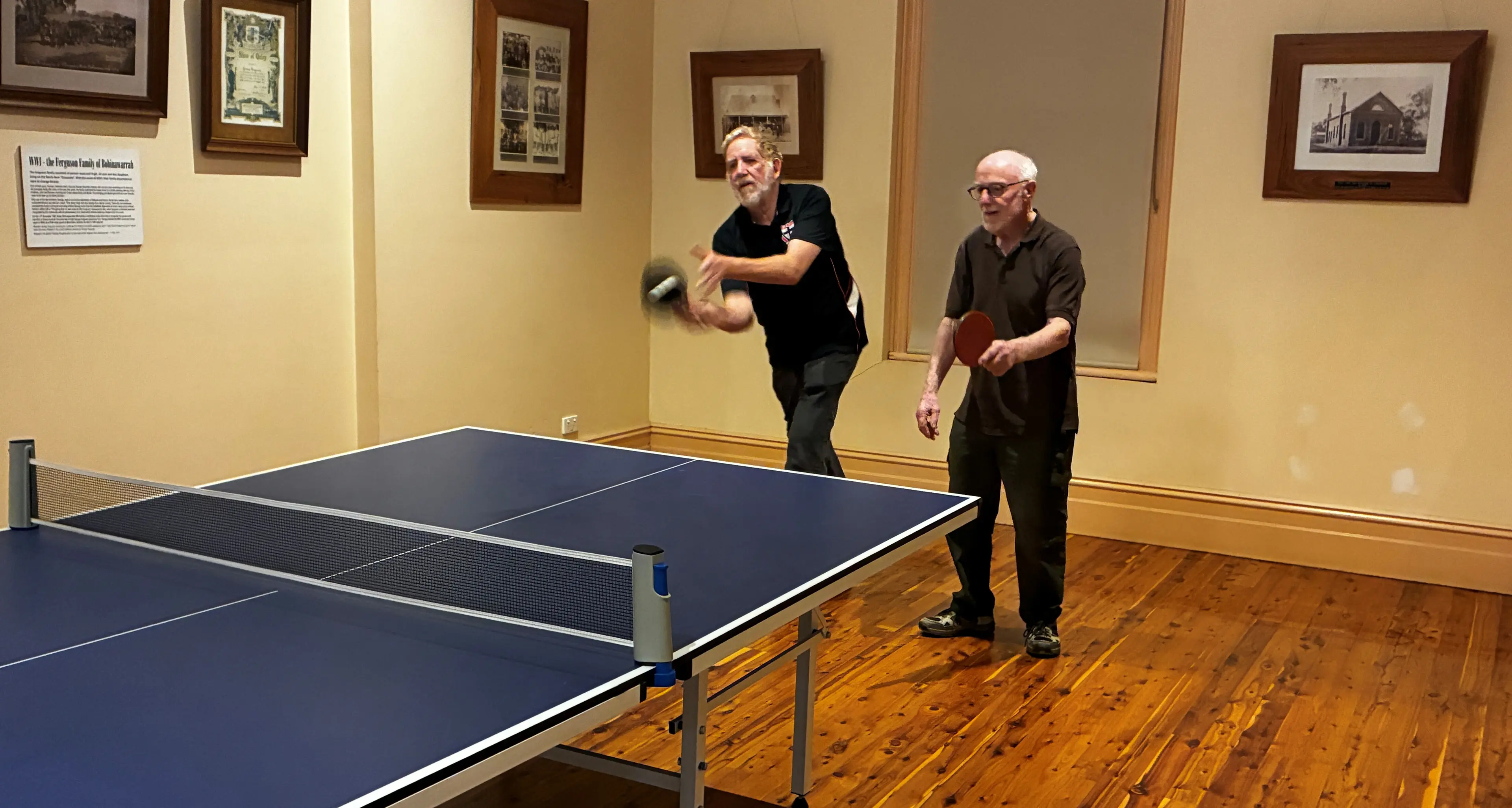 Short, sharp and shiny at Oxley Table Tennis