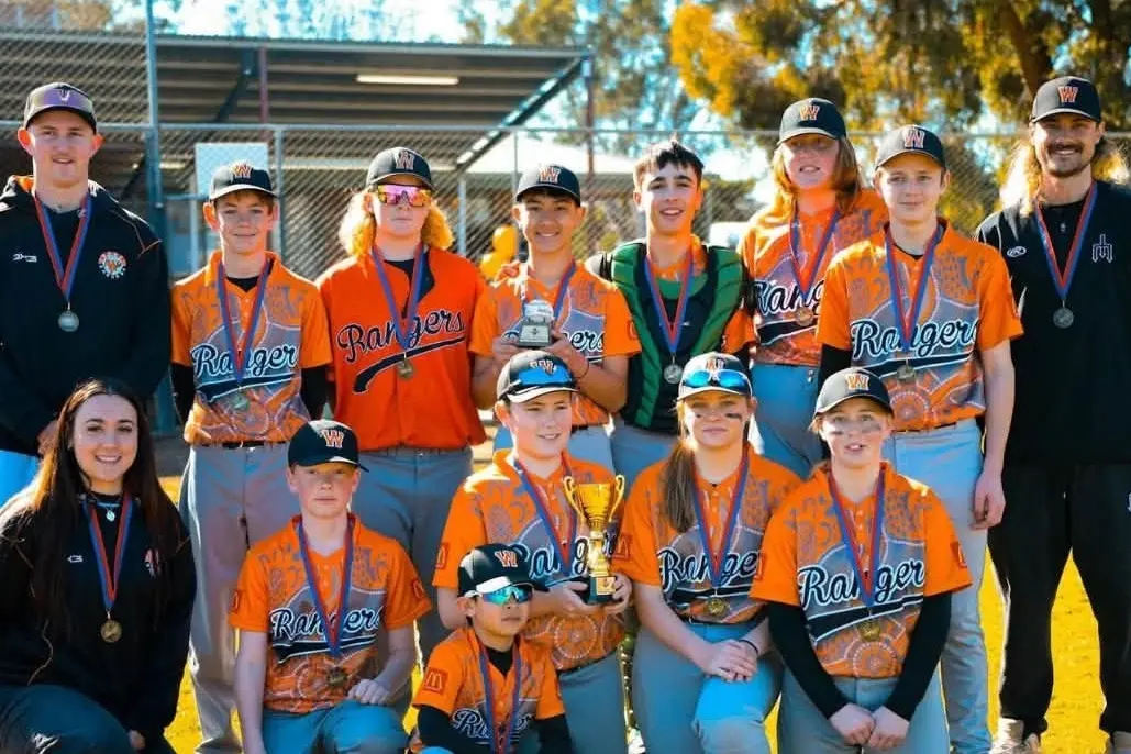<p>PREMIERS: The successful under 15 Wangaratta Rangers side after claiming glory in their grand final.</p>\\n
