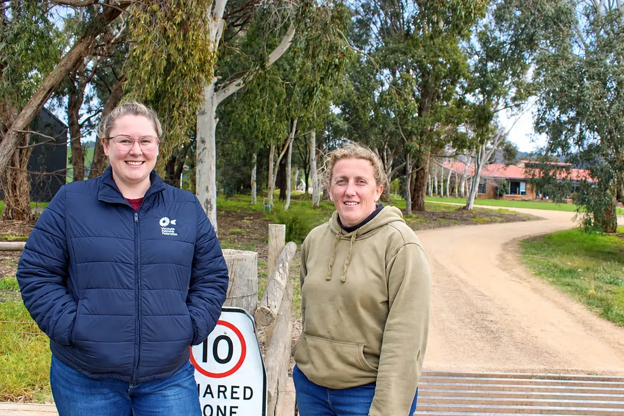 <p>HERE TO HELP: MOFS project manager Bianna Kelly with Mansfield farmer Rachel Parsons after a recent visit. Bianna will be running free Farm Safety Visits across the North East from October 26-30.</p>\\n