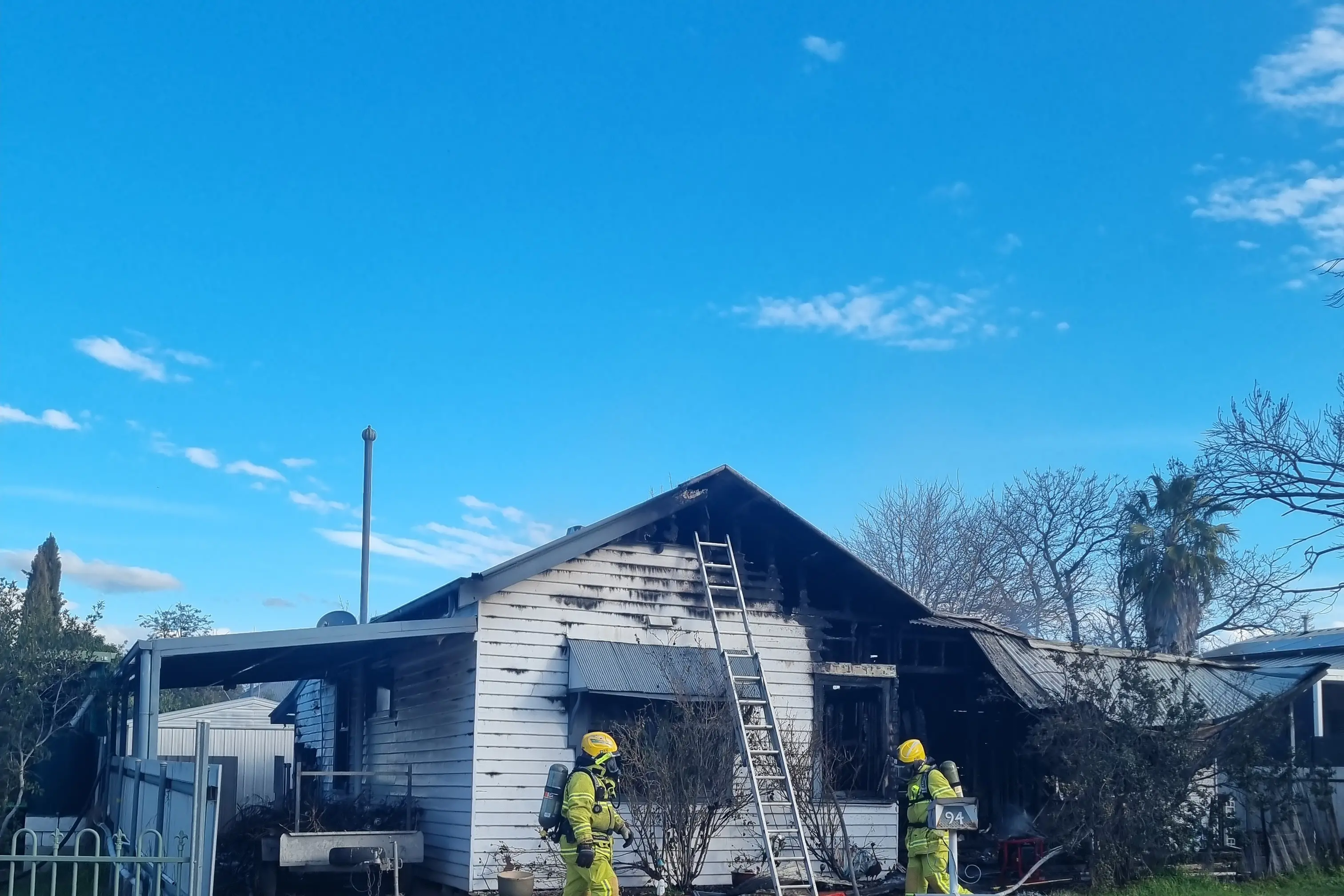 <p>SOUND THE ALRM: Fire authorities are urging residents to be vigilant if smoking around their homes following a recent fire at this home in Benalla, started by a discarded cigarette. </p>\\n
