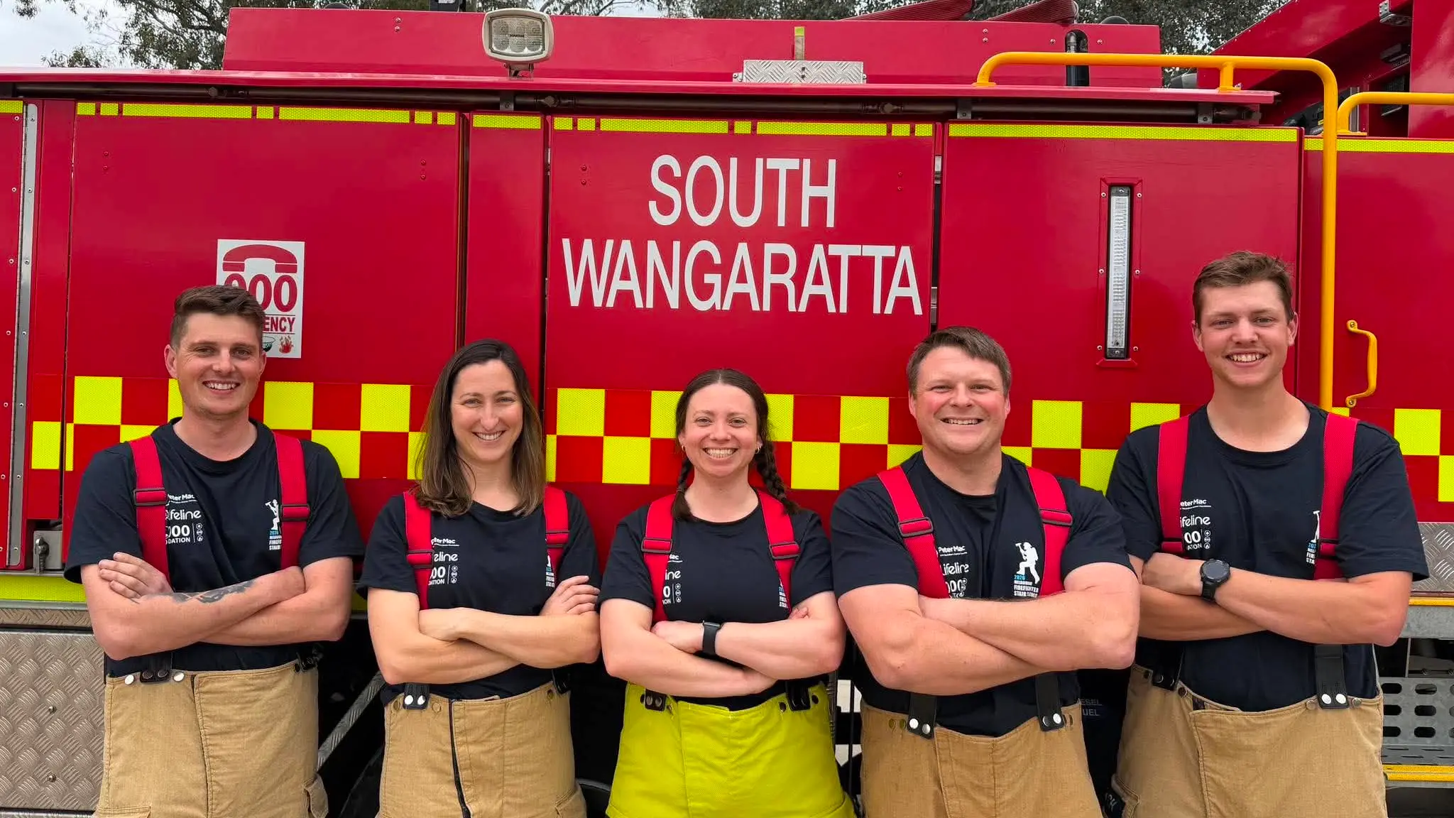 Wangaratta emergency crews step up for stairclimb challenge
