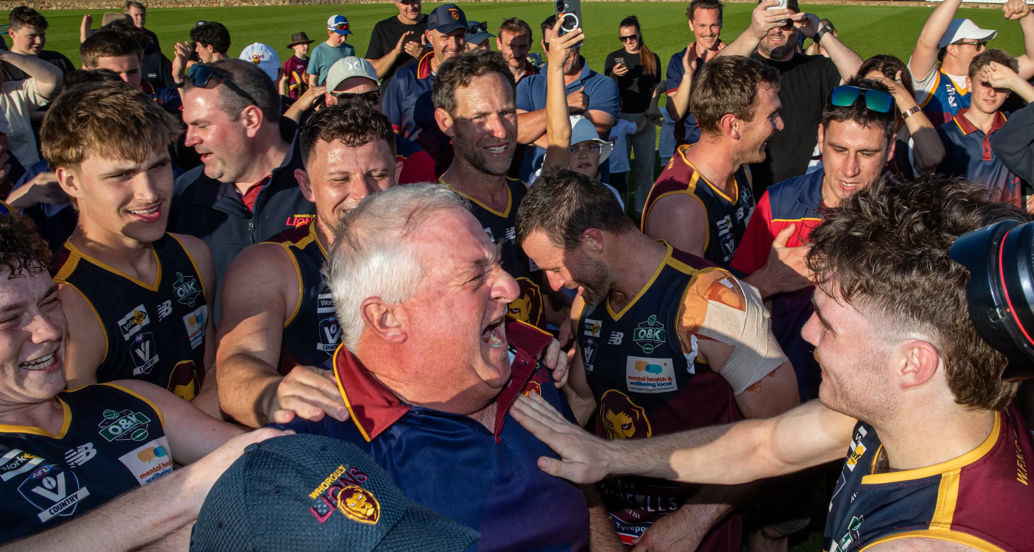 Kings of the jungle once more, Whorouly seal gritty grand final win