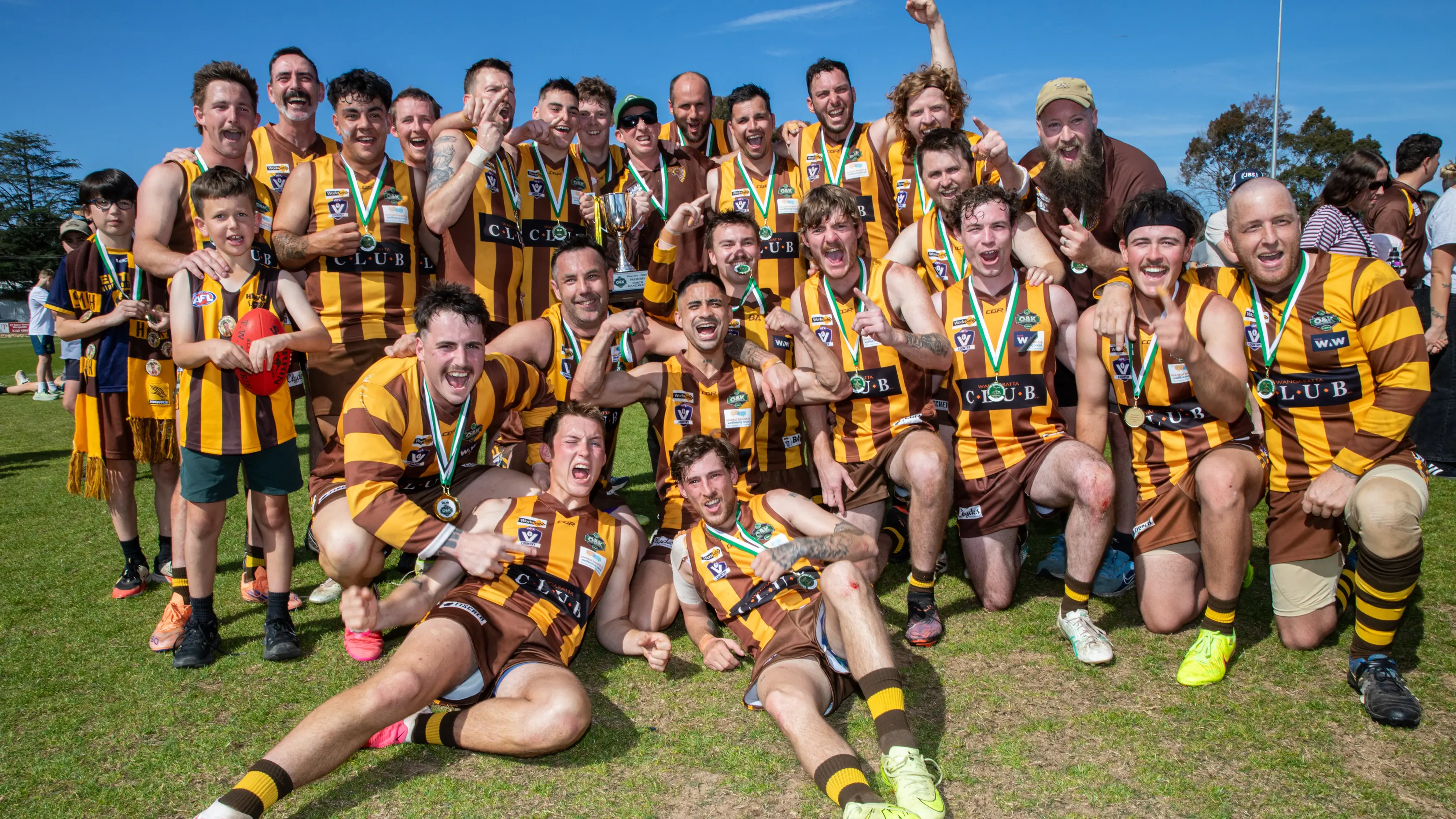 Hawks soar late to tame Lions in midday show decider
