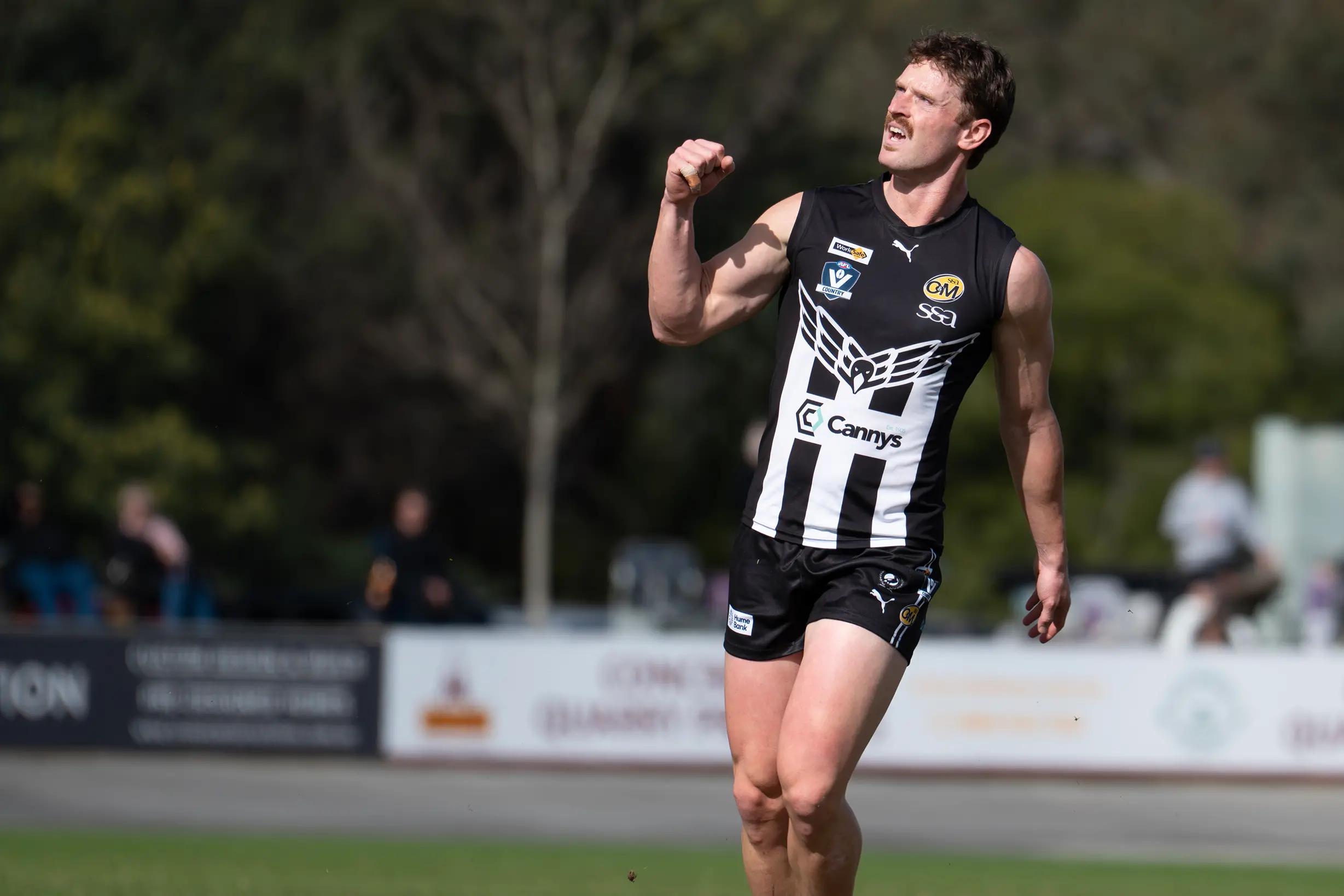 <p>LEAD FROM THE FRONT: Wangaratta Magpies\\' Jackson Clarke was named joint Morris Medallist for 2026, sharing the honour with Yarrawonga\\'s Cam Wilson. PHOTO: Melissa Beattie</p>\\n
