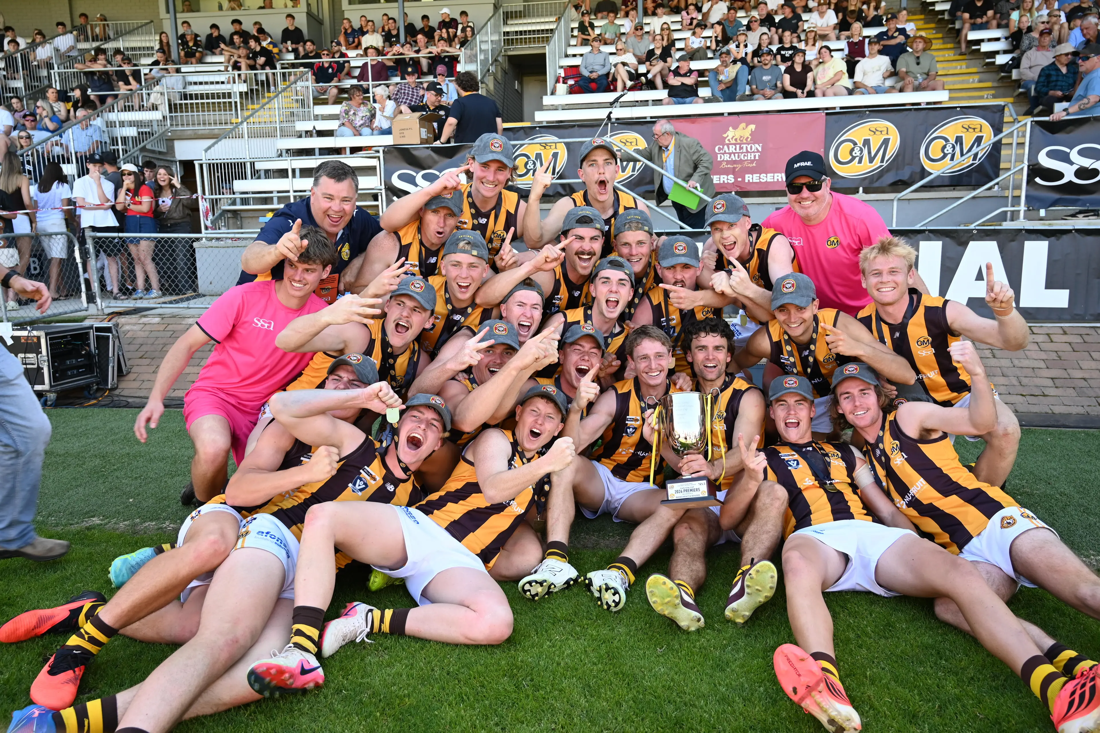 <p>PREMIERSHIP SECURED: For the first time since 2007, the Rovers are champions of the reserves competition. PHOTO: Melissa Beattie</p>\\n