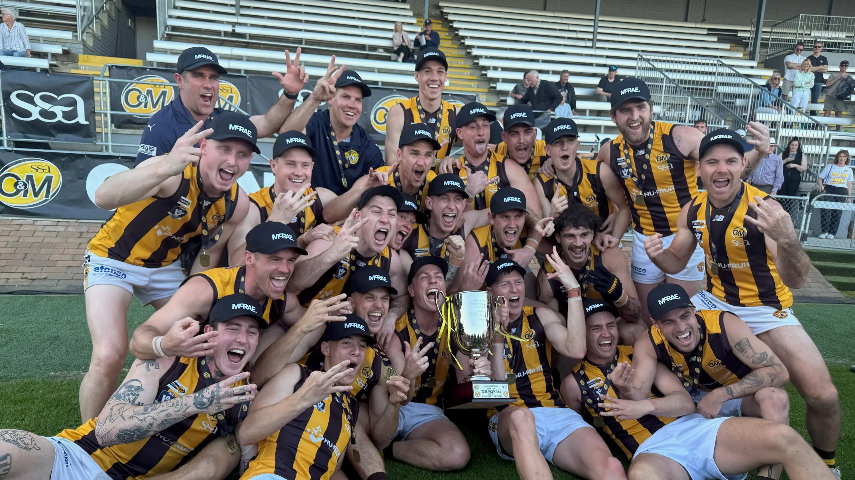 Rovers’ three-peat complete