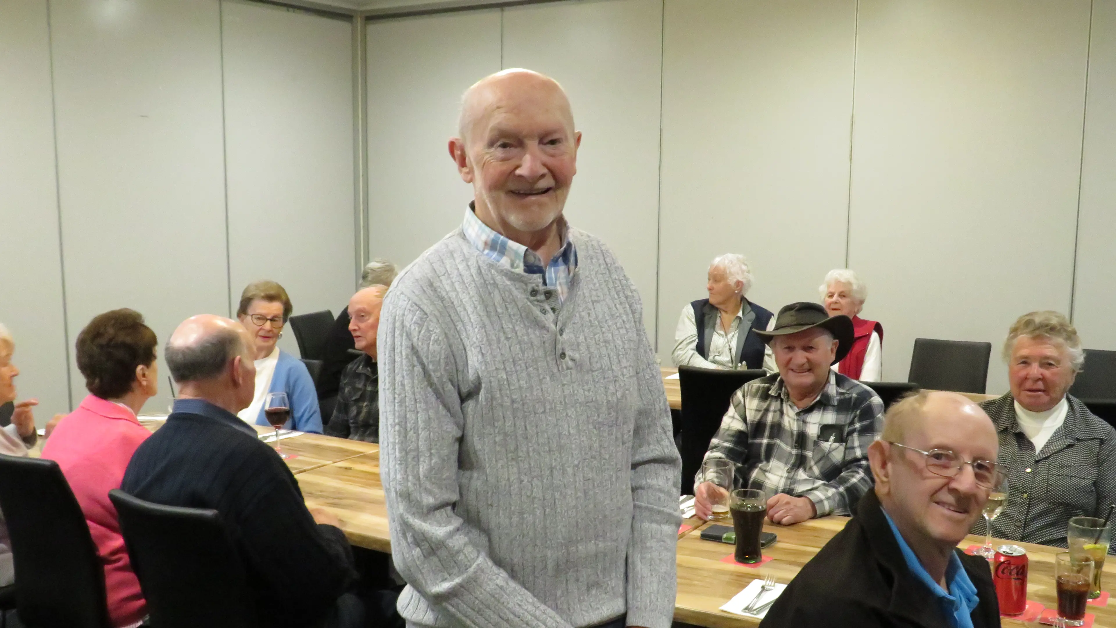 New president steps into seniors role