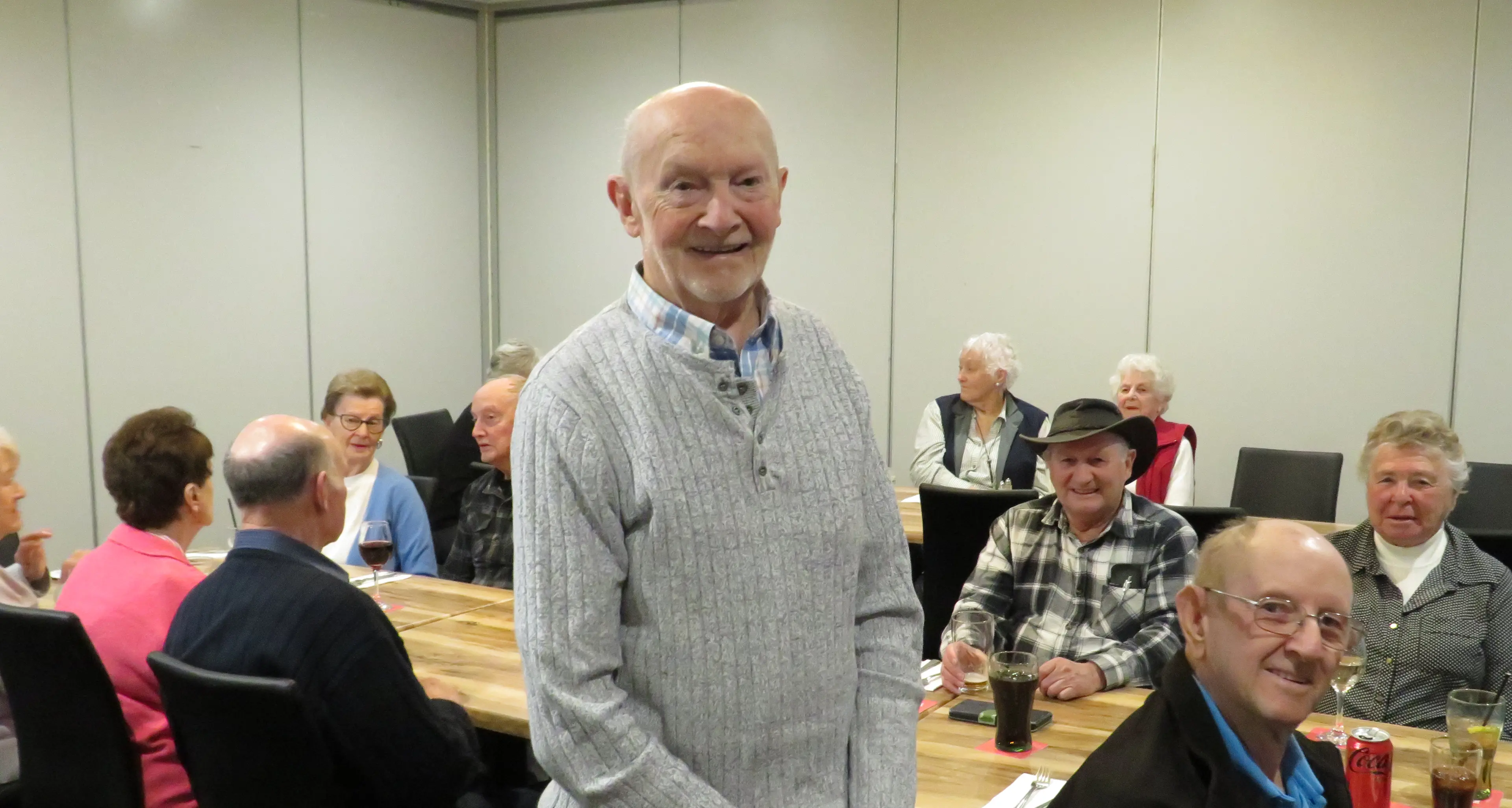 New president steps into seniors role