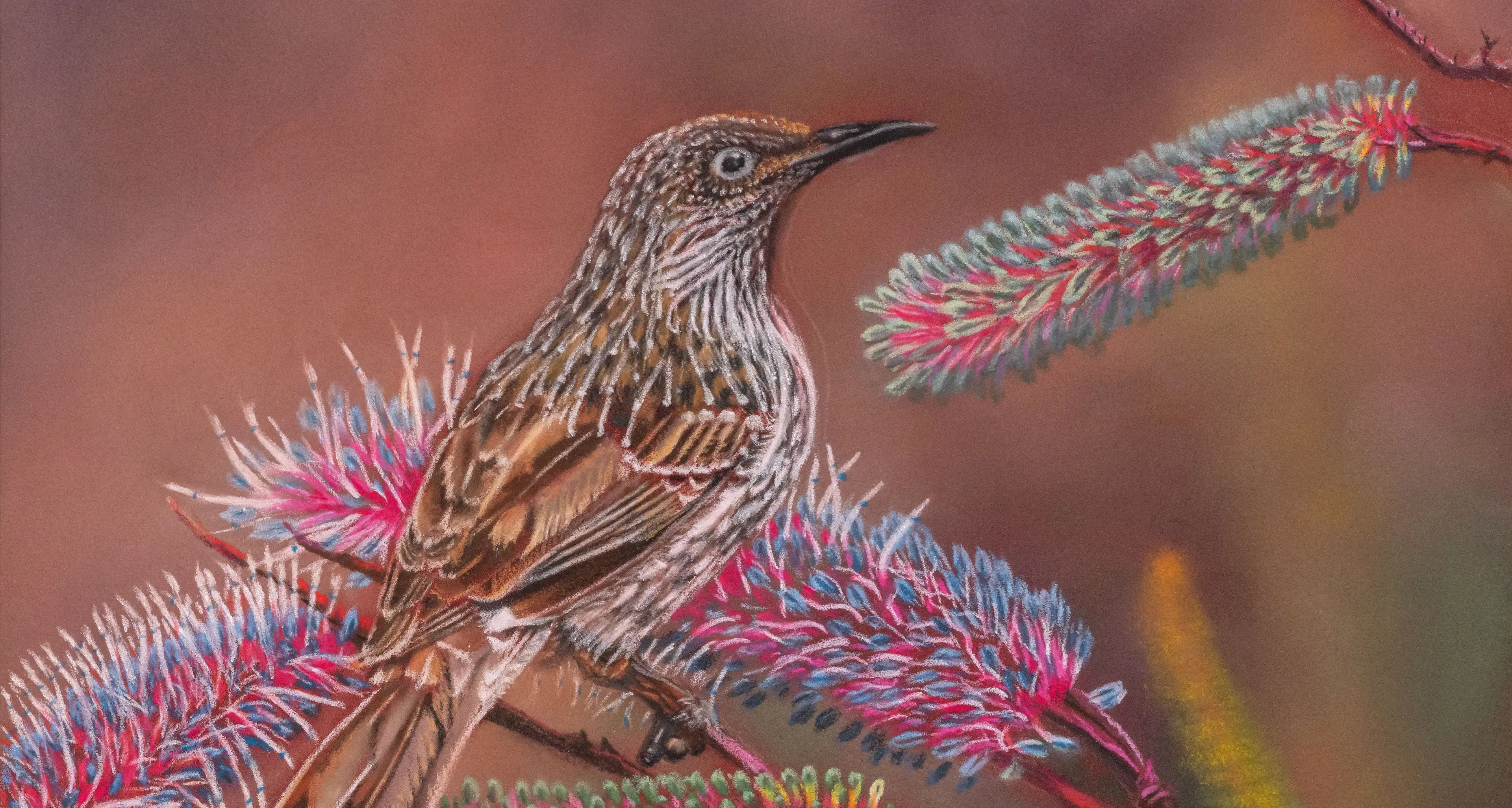 Appreciating nature's beauty through pastels