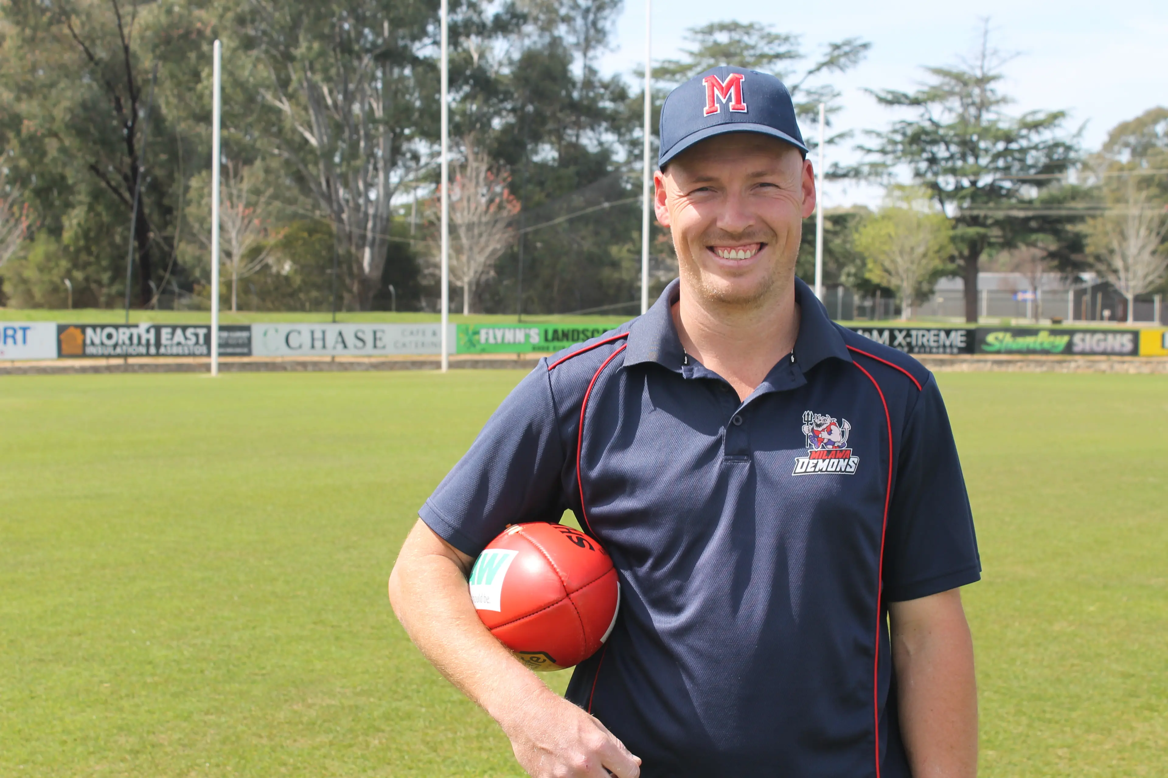 <p>NEW MAN IN CHARGE: Dan Bihun will lead Milawa as senior playing coach for the 2027 O&K season. PHOTO: Nathan de Vries</p>\\n