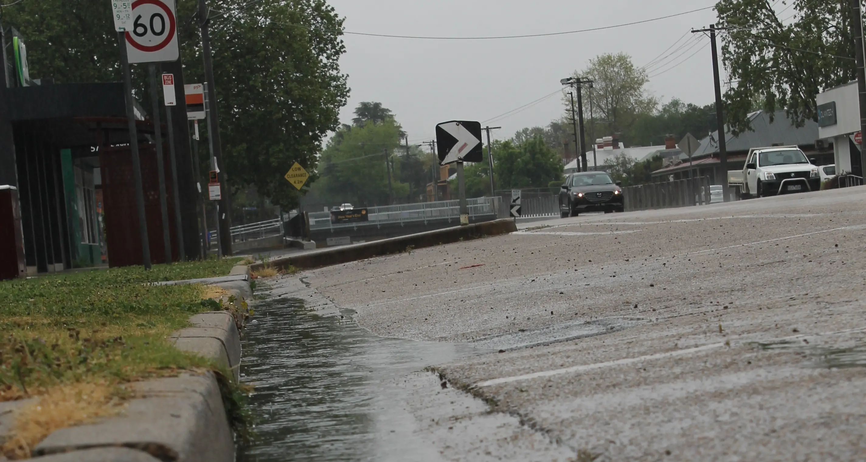 Dry spell for rural city broken, flood watch warnings issued