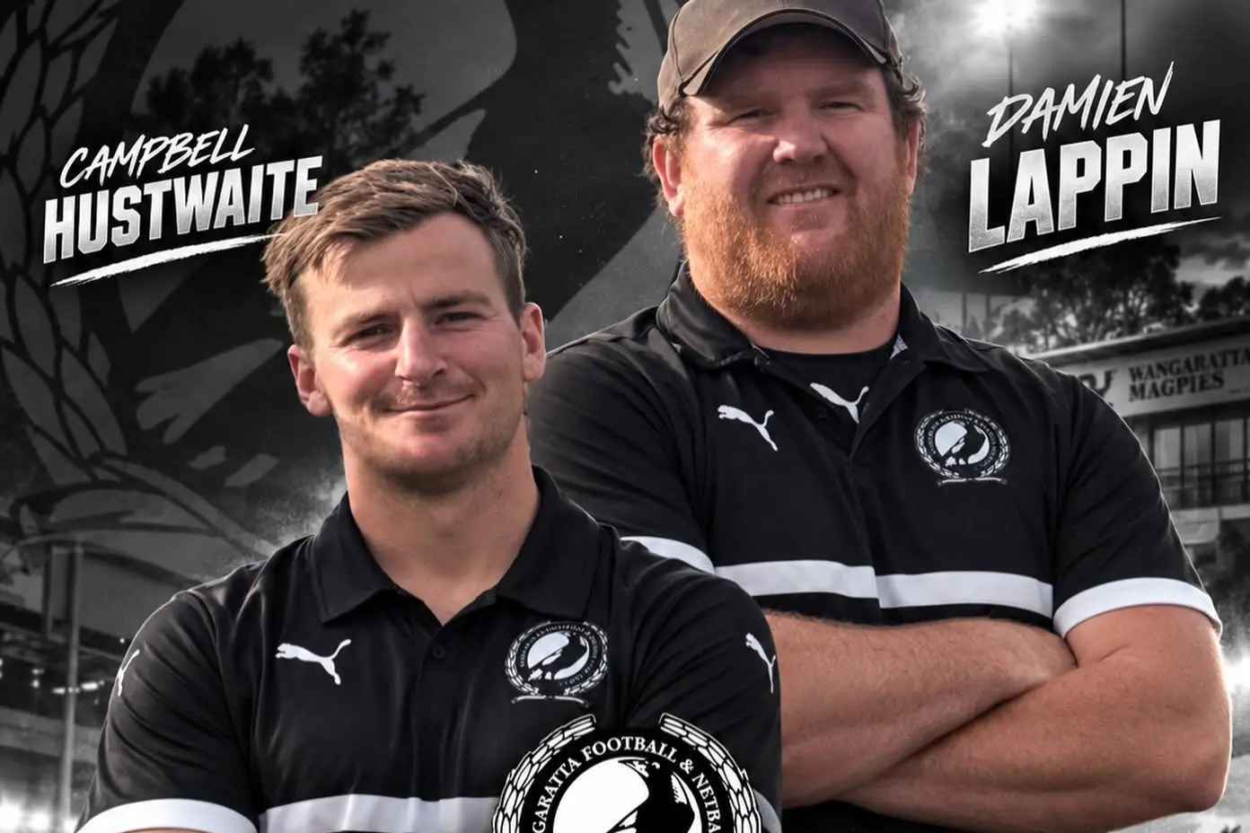 <p>NEW ERA AT WANG: Magpies have appointed Campbell Hustwaite and Damien Lappin as co-coaches of senior footy side for the next two seasons. </p>\\n